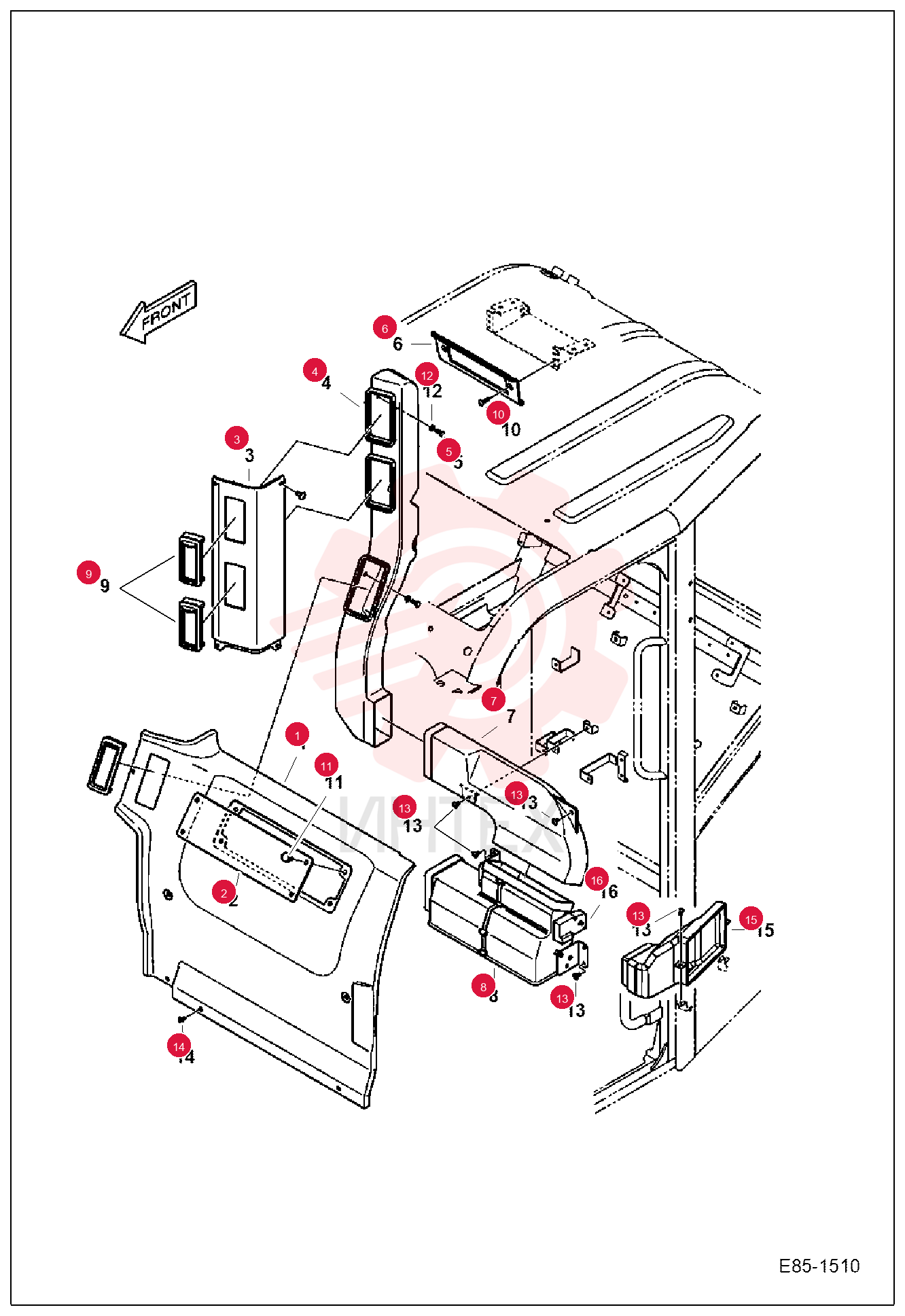 COVER, REAR 7028959 (1)