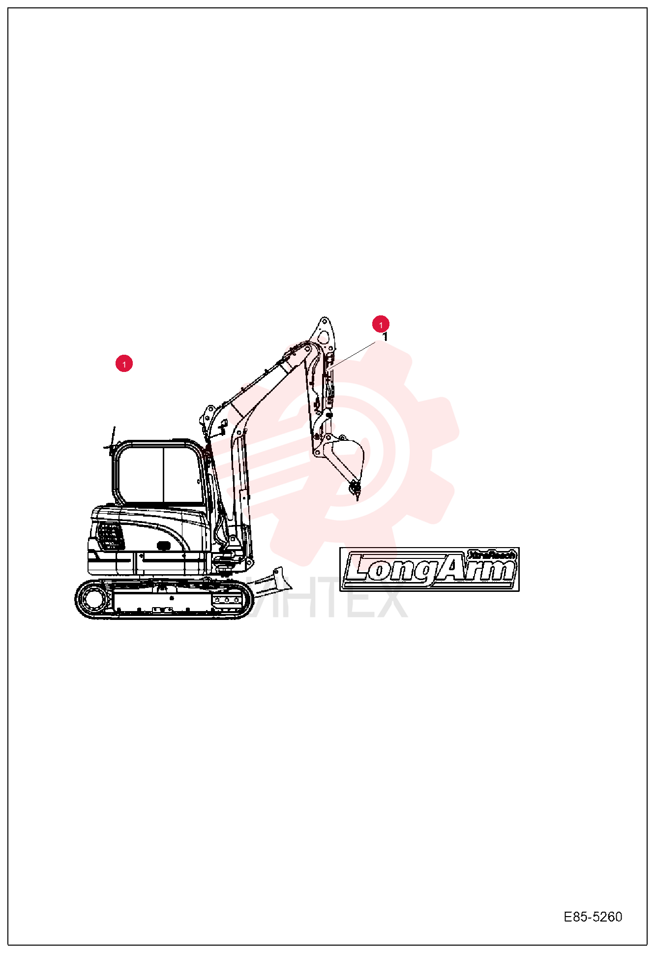 DECAL, ARM LONG 7147433 (2)
