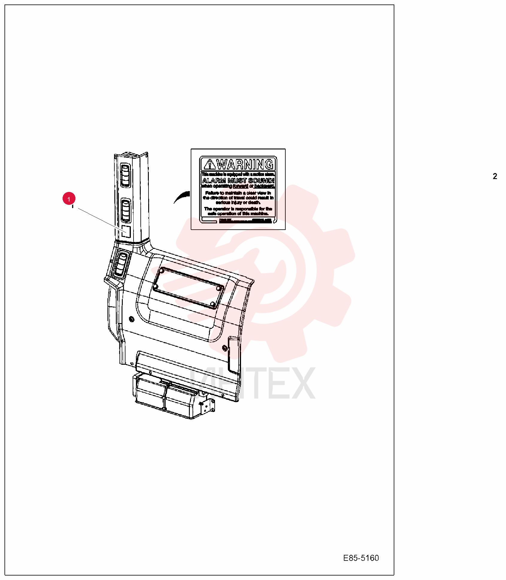 DECAL, WARNING 6810004