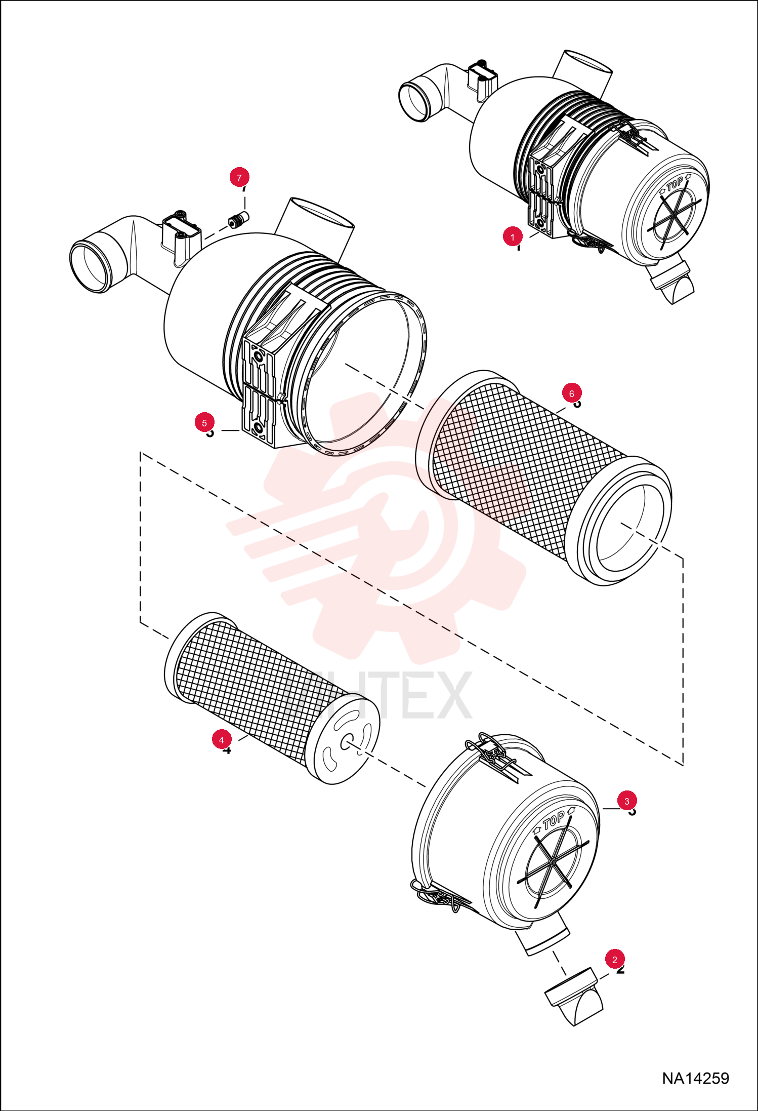 FILTER AIR 7303182