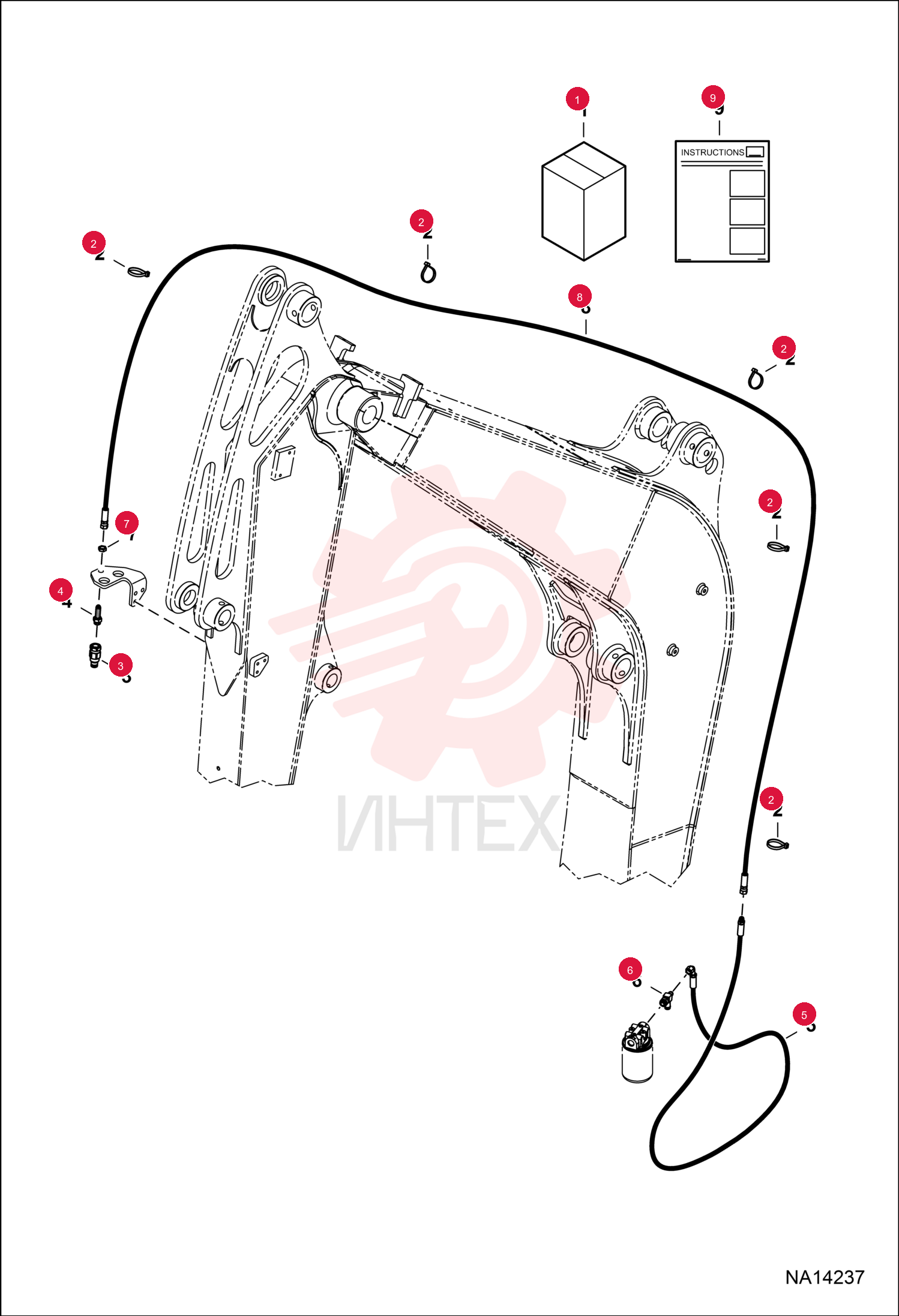 KIT CASE DRAIN 7317785