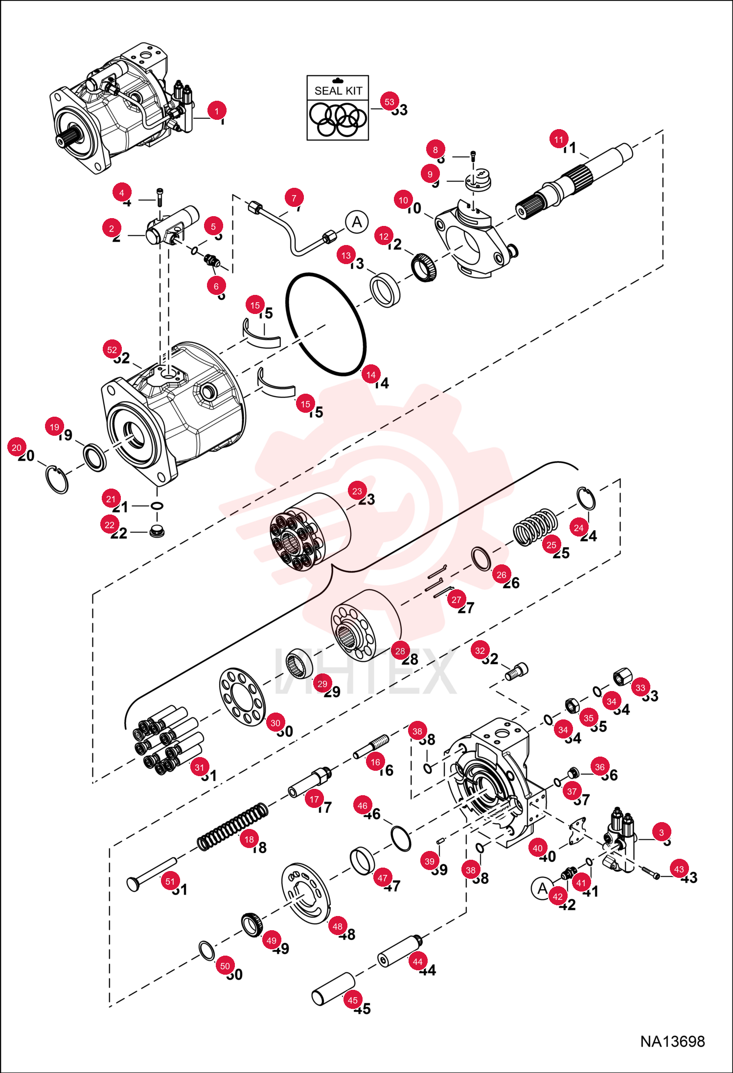 PUMP HYDRAULIC 7300084