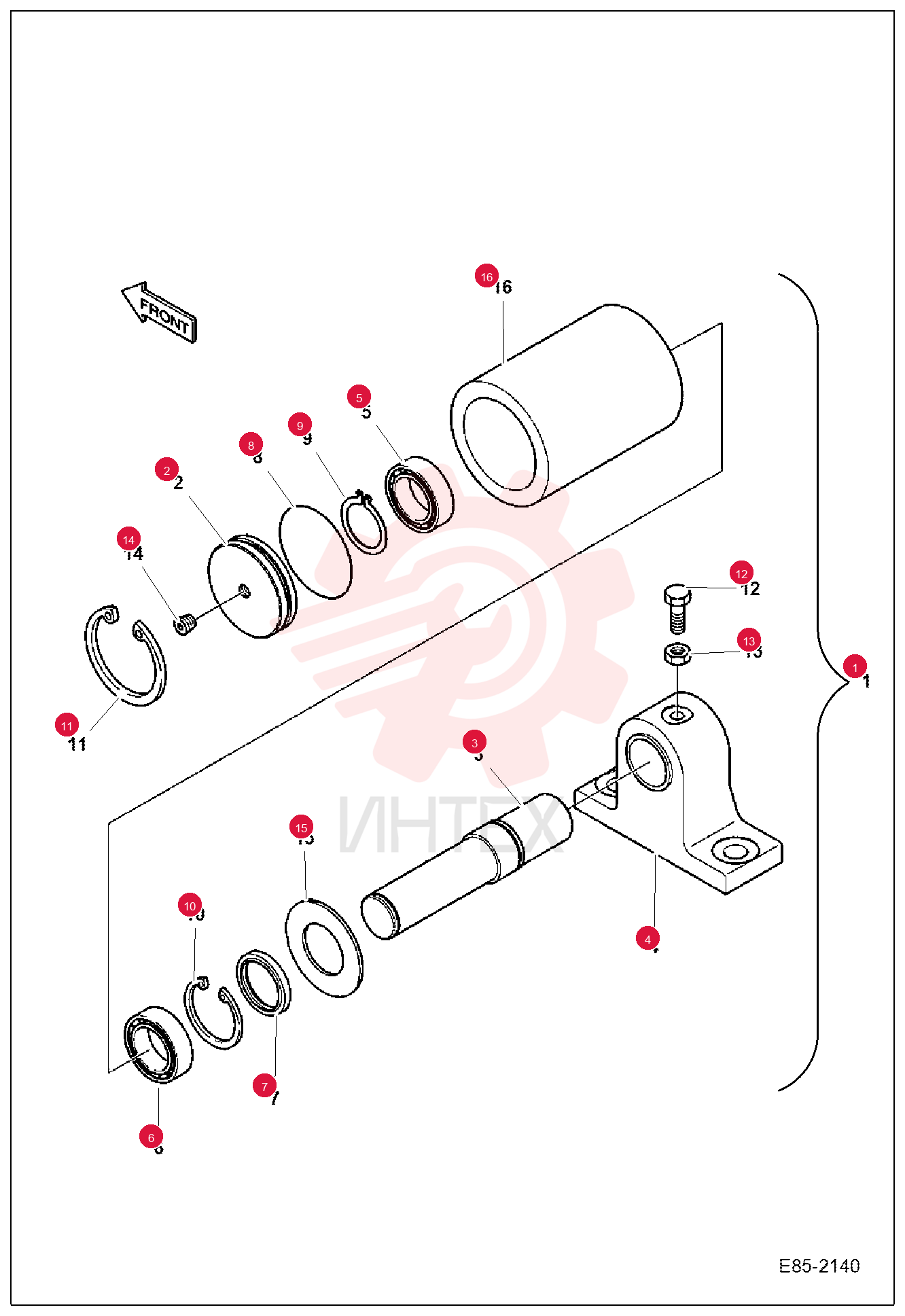 ROLLER,UPPER 7012275 (1)