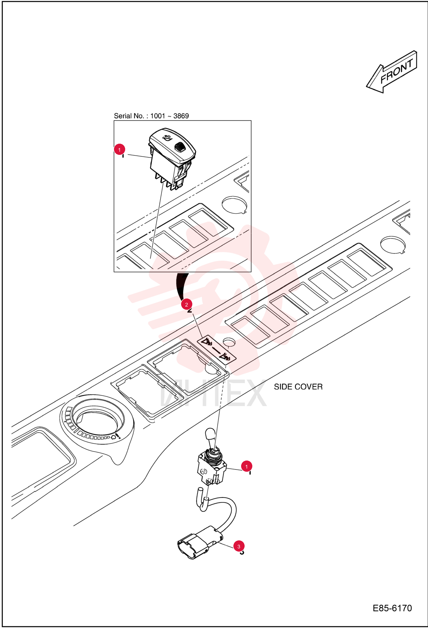 SWITCH, ROCKER 7255000