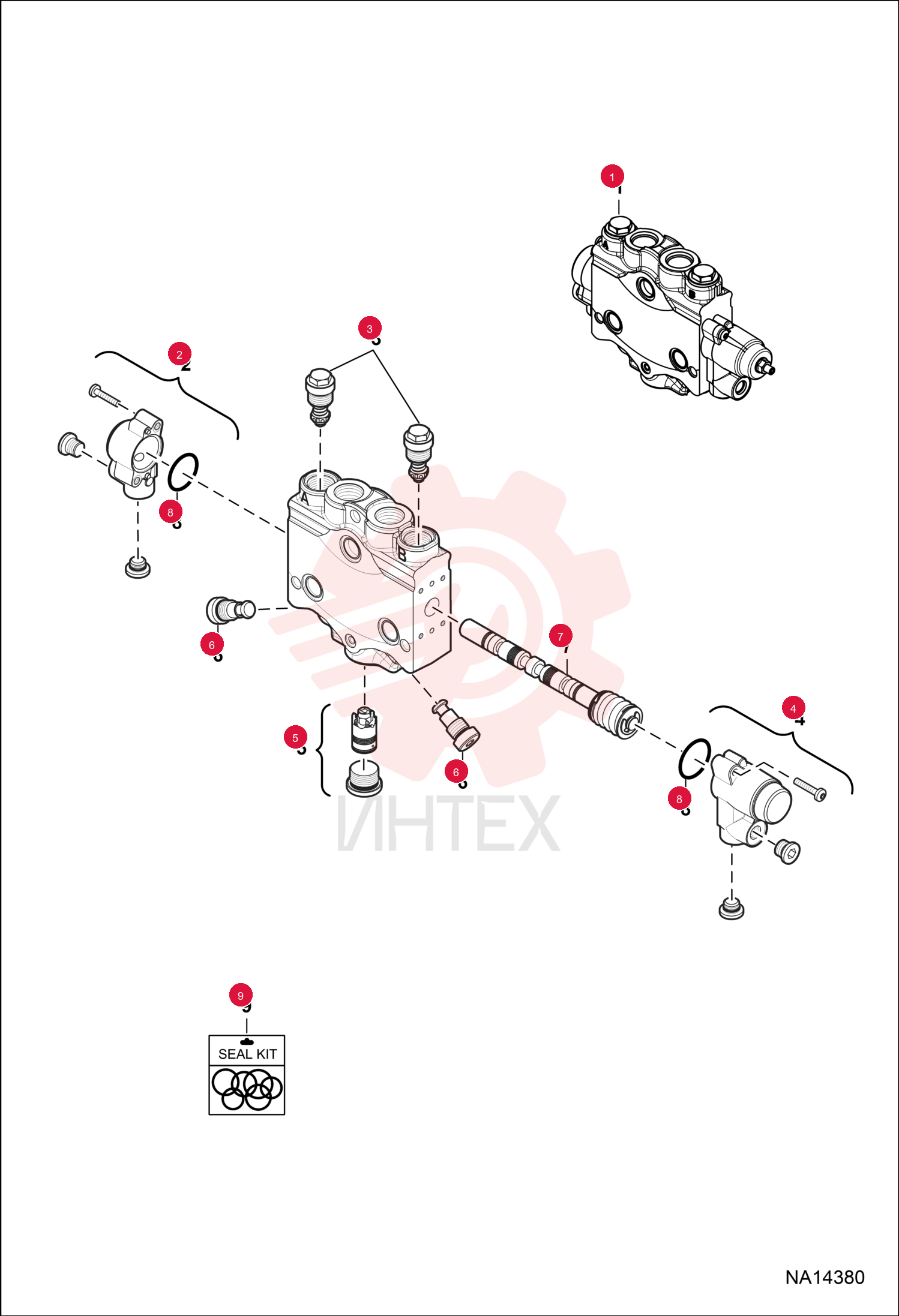 VALVE SECTION 7337107