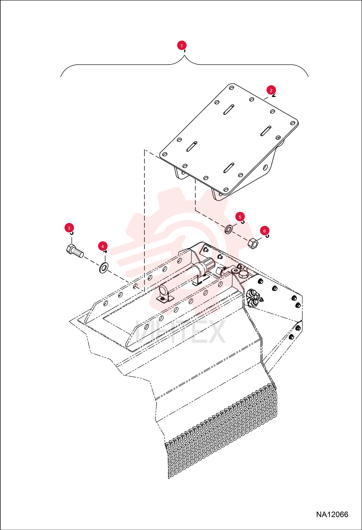 CAP, MOUNTING 7293998