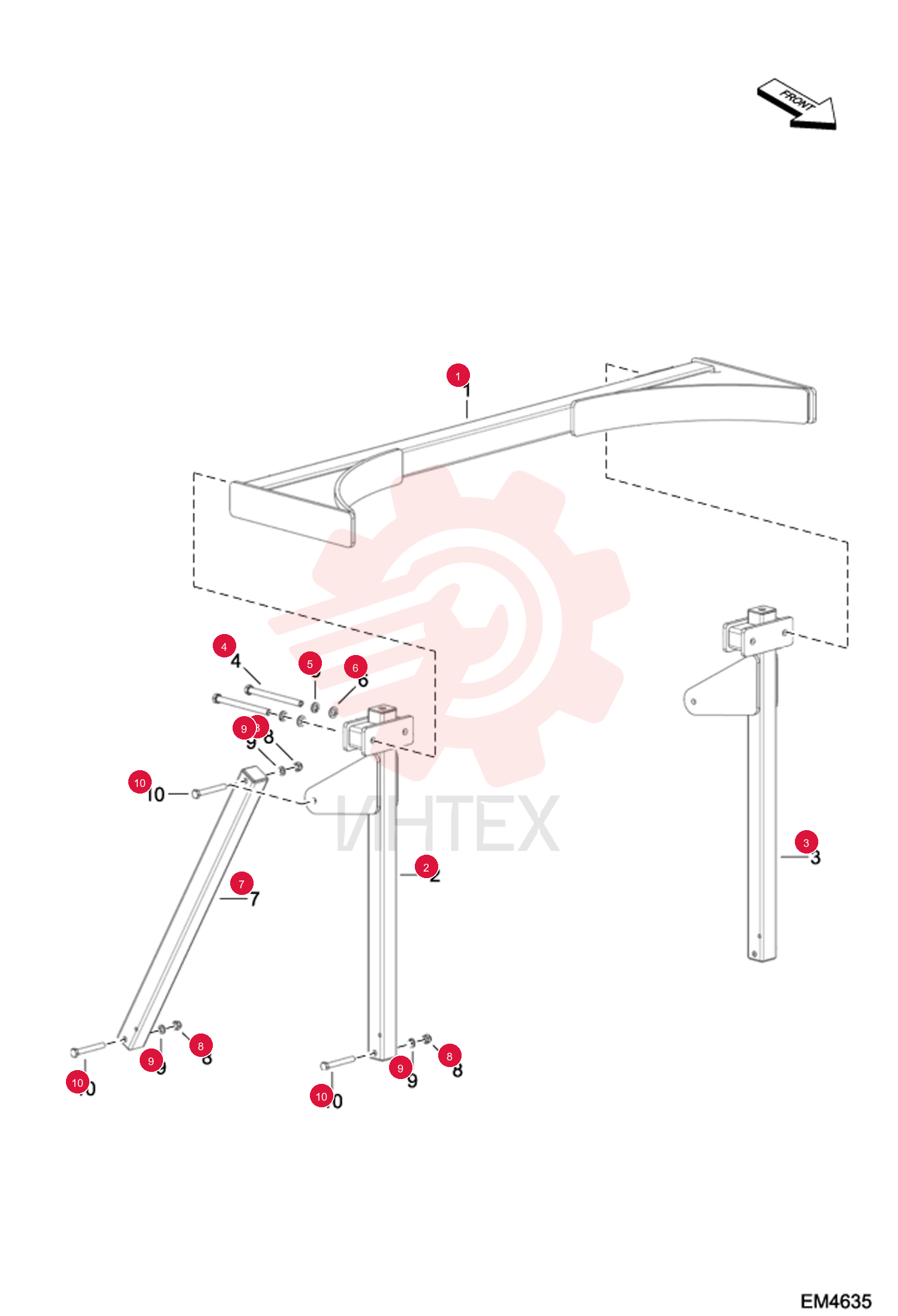 BEAM, CROSS 7001550