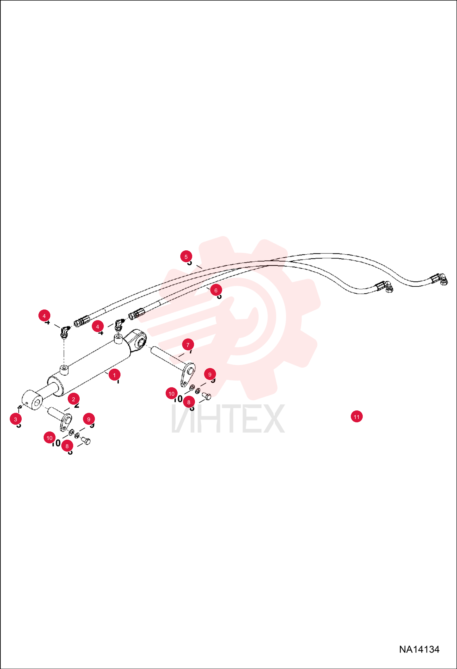 CYLINDER HYDRAULIC 7244819 (3)