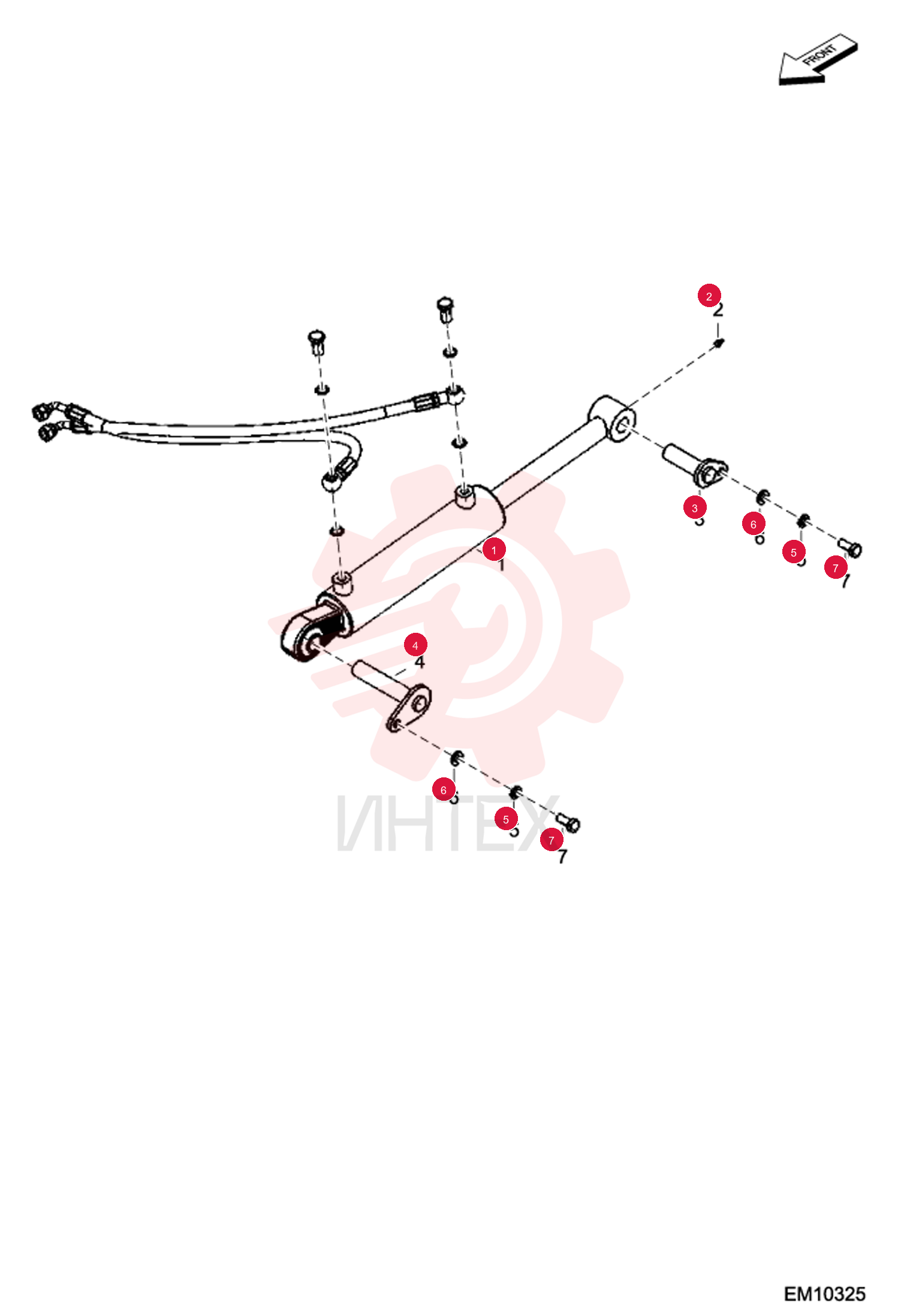 CYLINDER HYDRAULIC 7244819 (1)