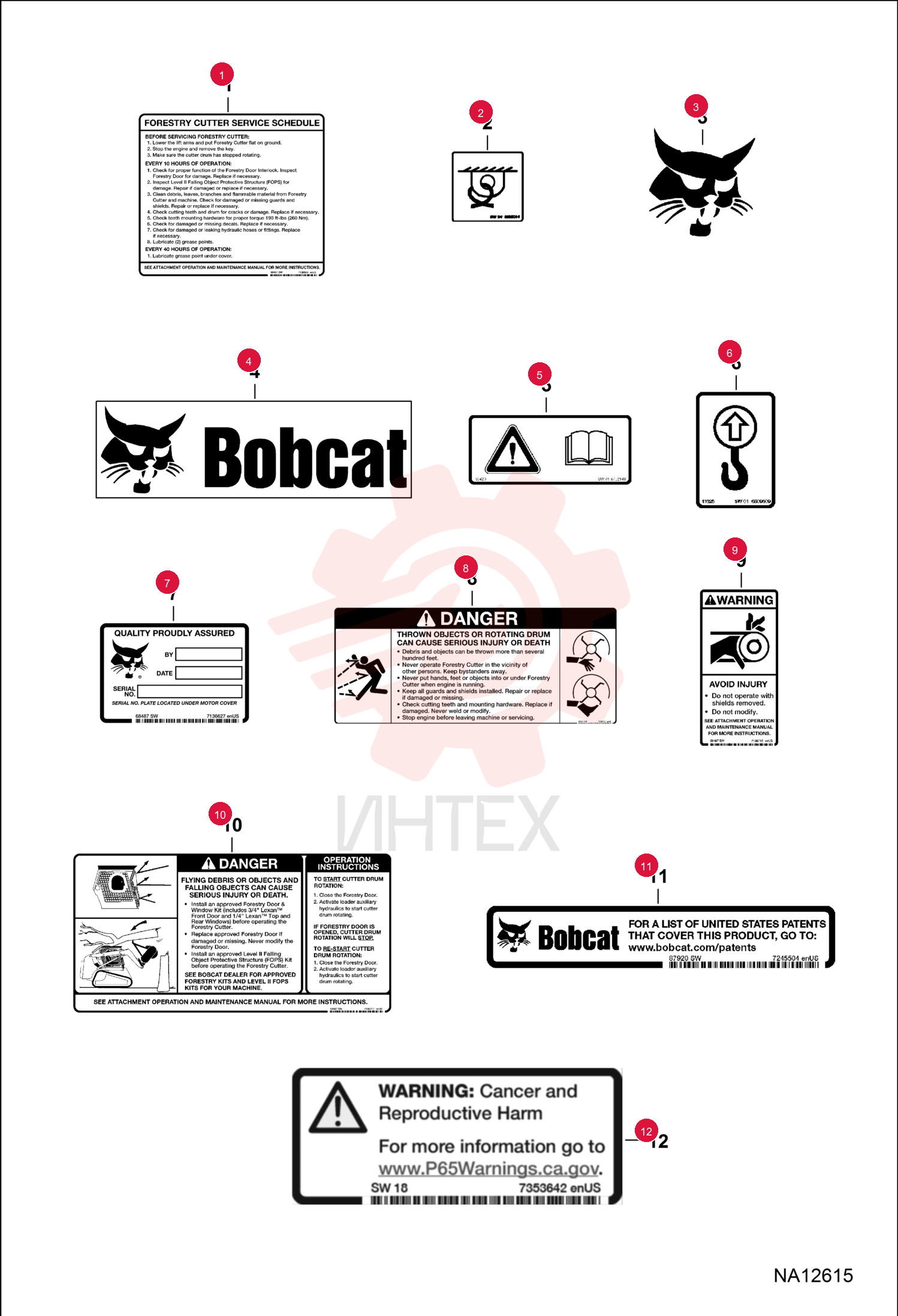 DECAL, SERVICE 7210797