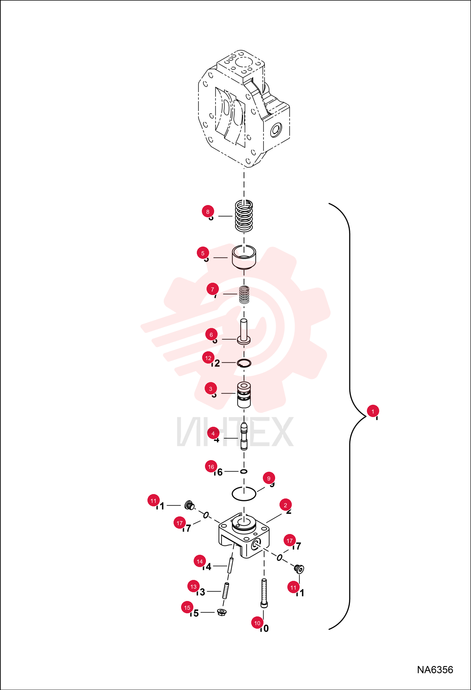 HOUSING, MOTOR 7023888