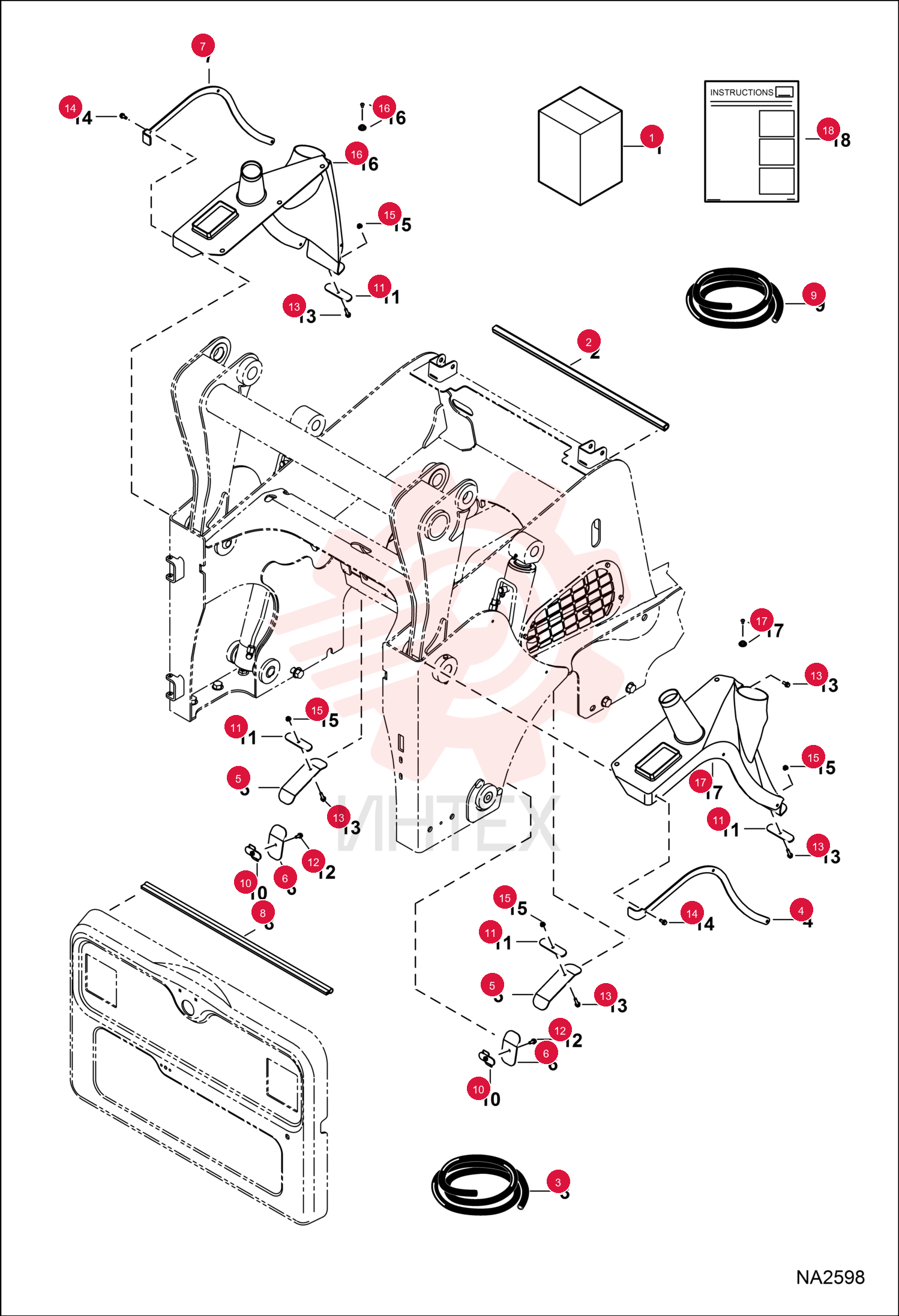 KIT, ENG COMP SEAL 7179952