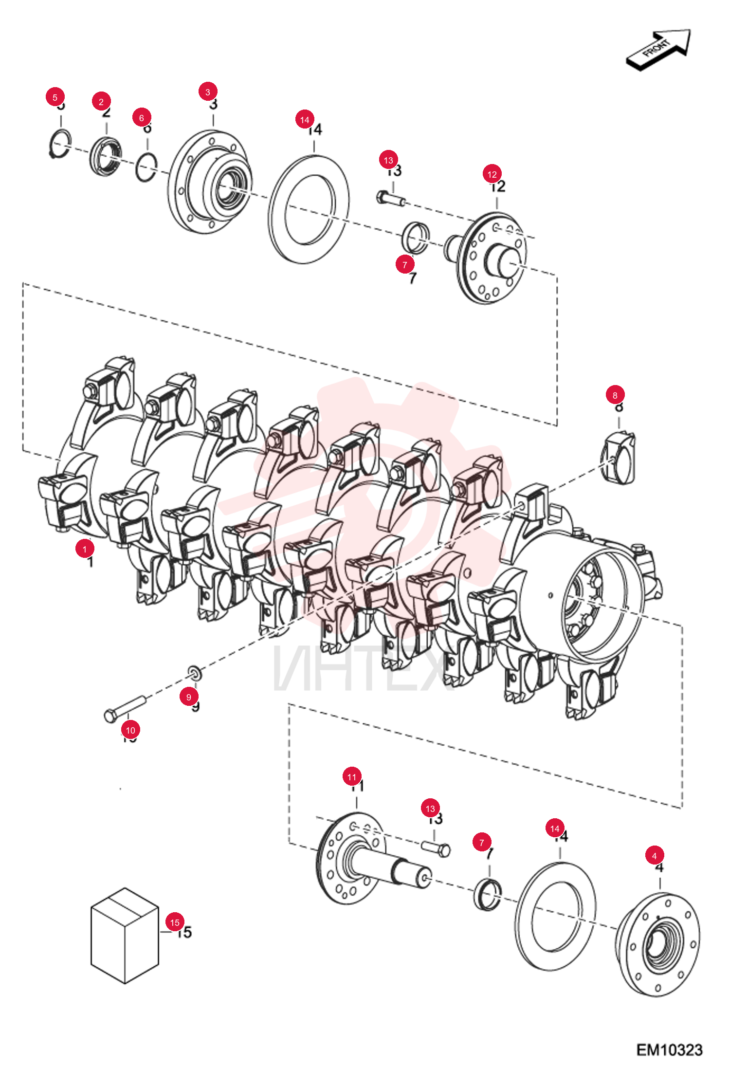 ROTOR ASSEMBLY 7244762 (1)