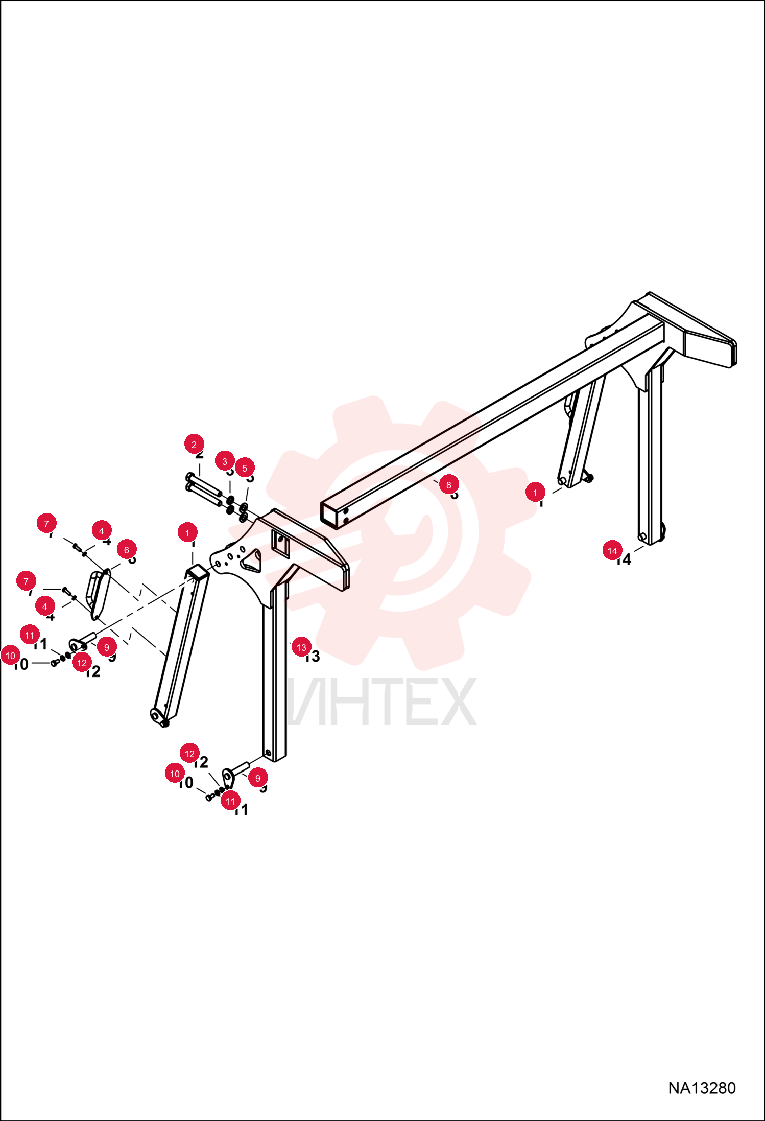 TUBE FRAME 7315780 (2)