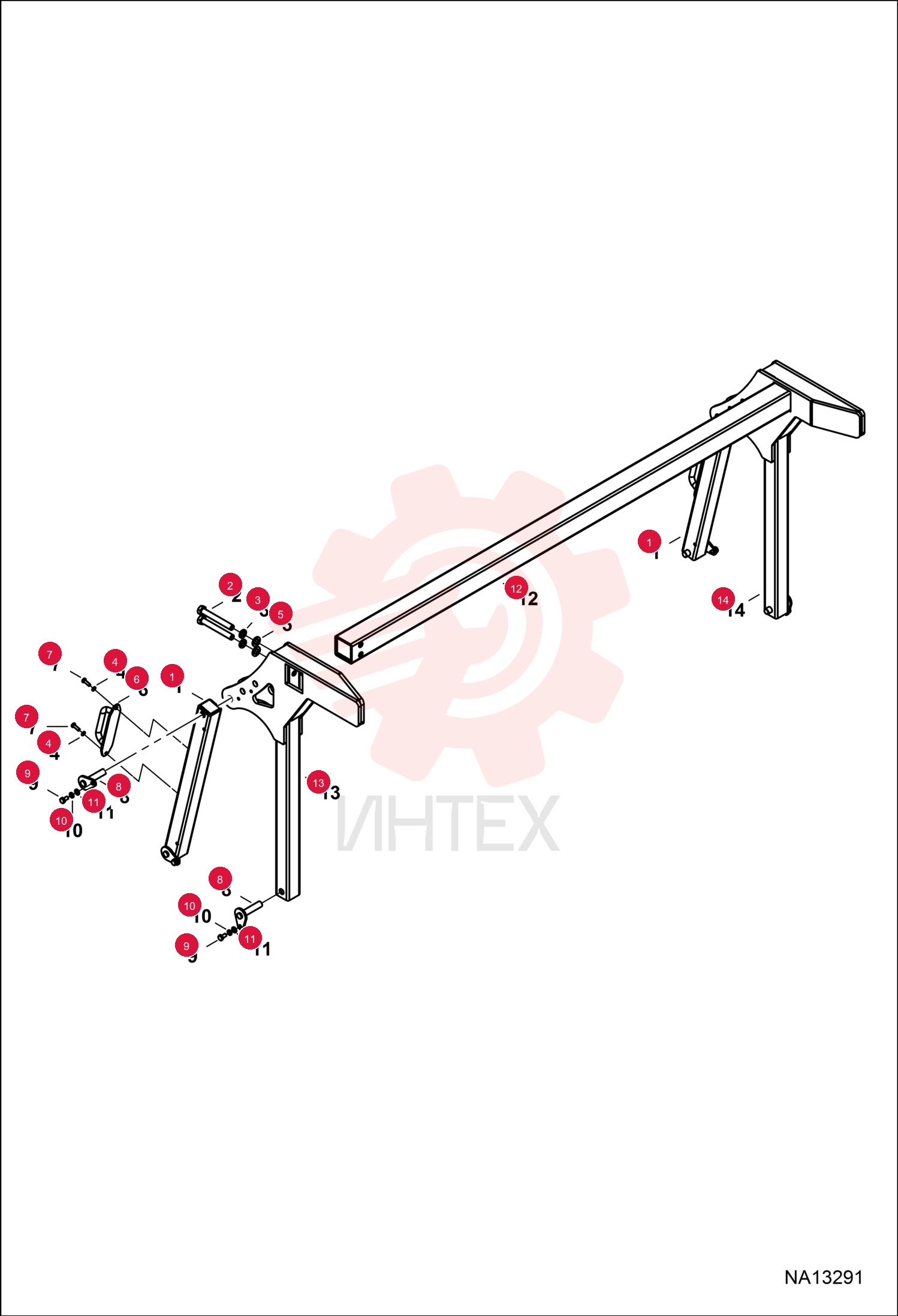 TUBE FRAME 7315780 (1)