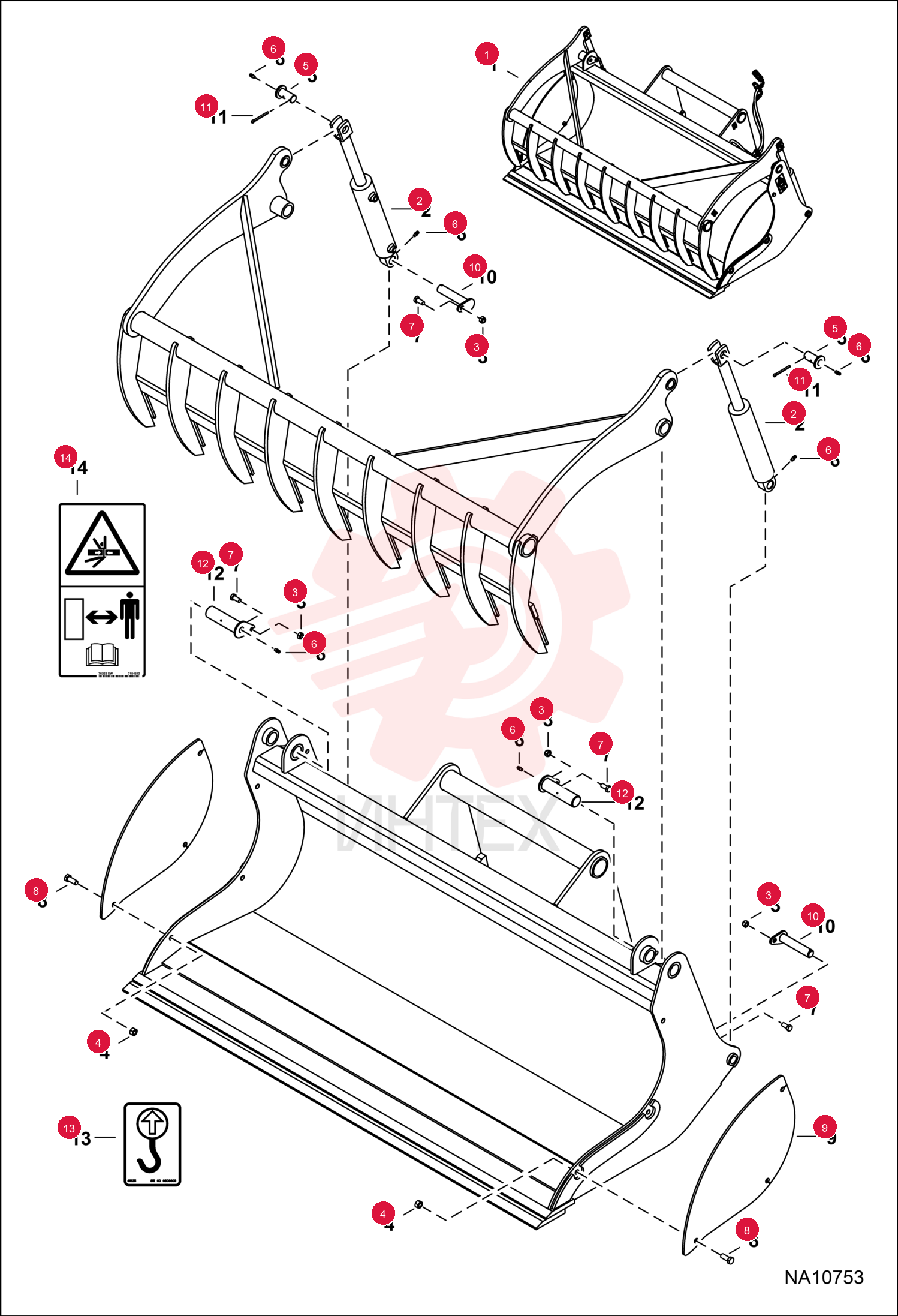 CYLINDER HYDRAULIC 7274565