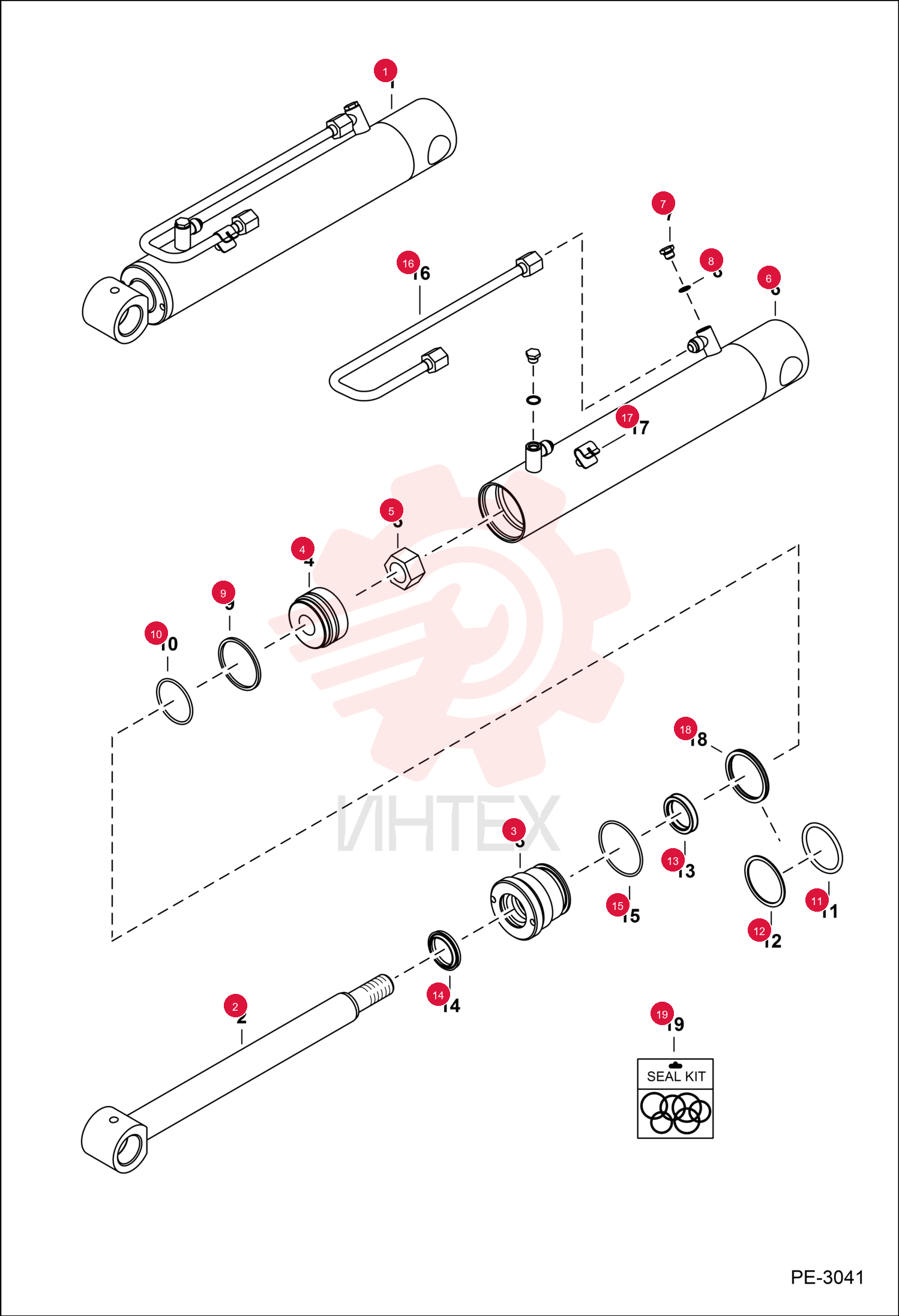 CYLINDER ASSEMBLY 7121965 (2)