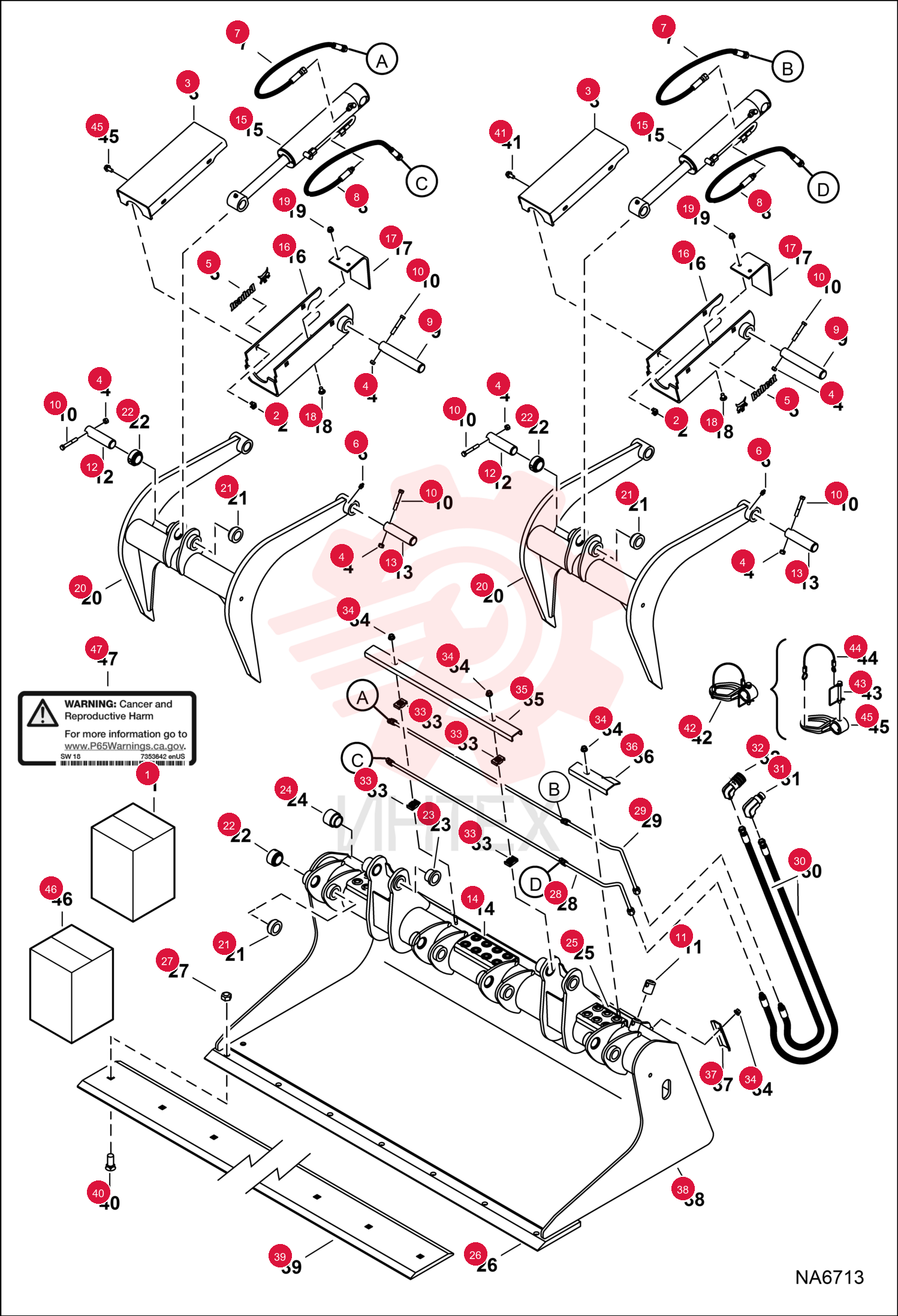 NUT, RETAINING 6685663 (3)