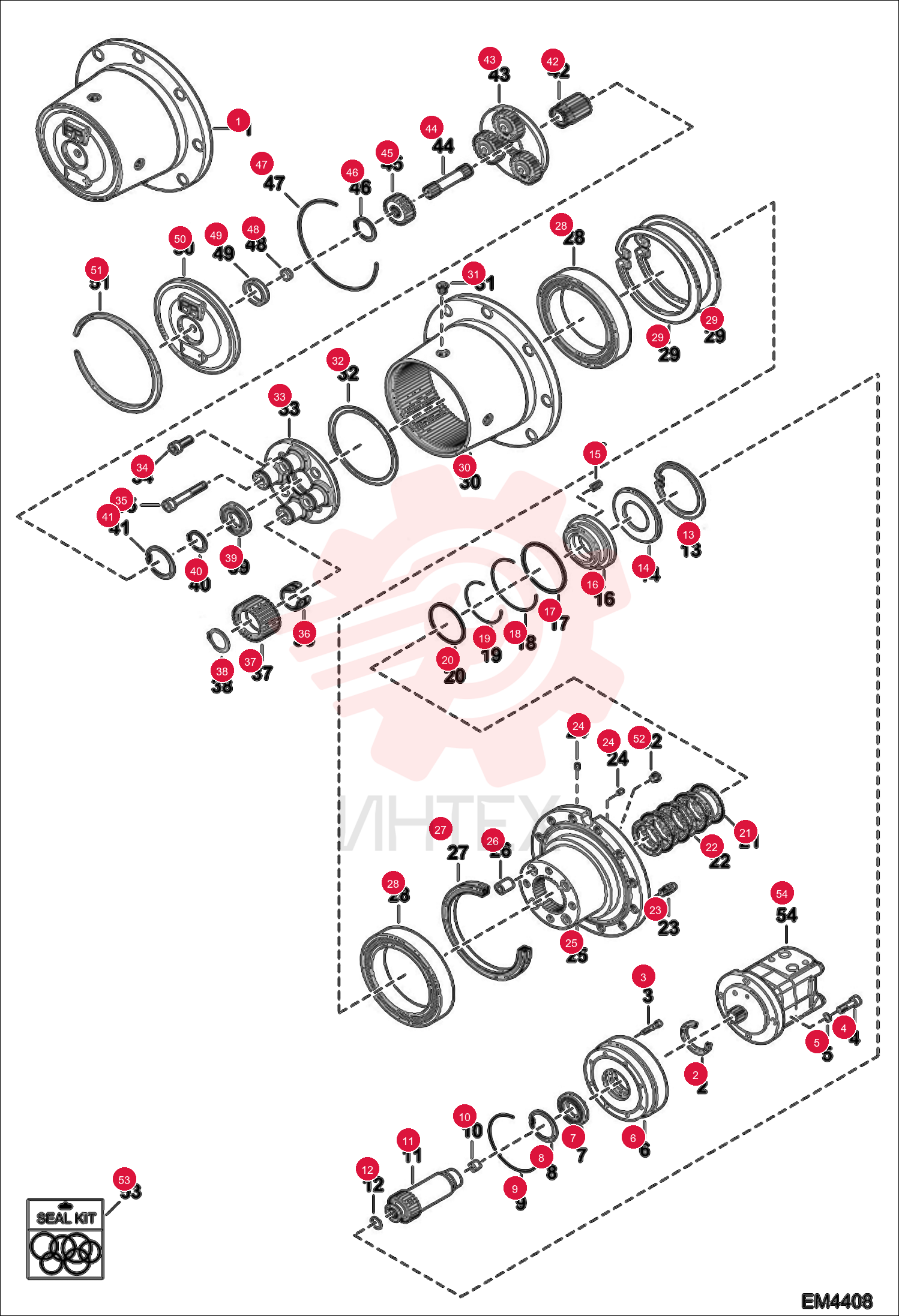 GEAR, REDUCTION 7016992