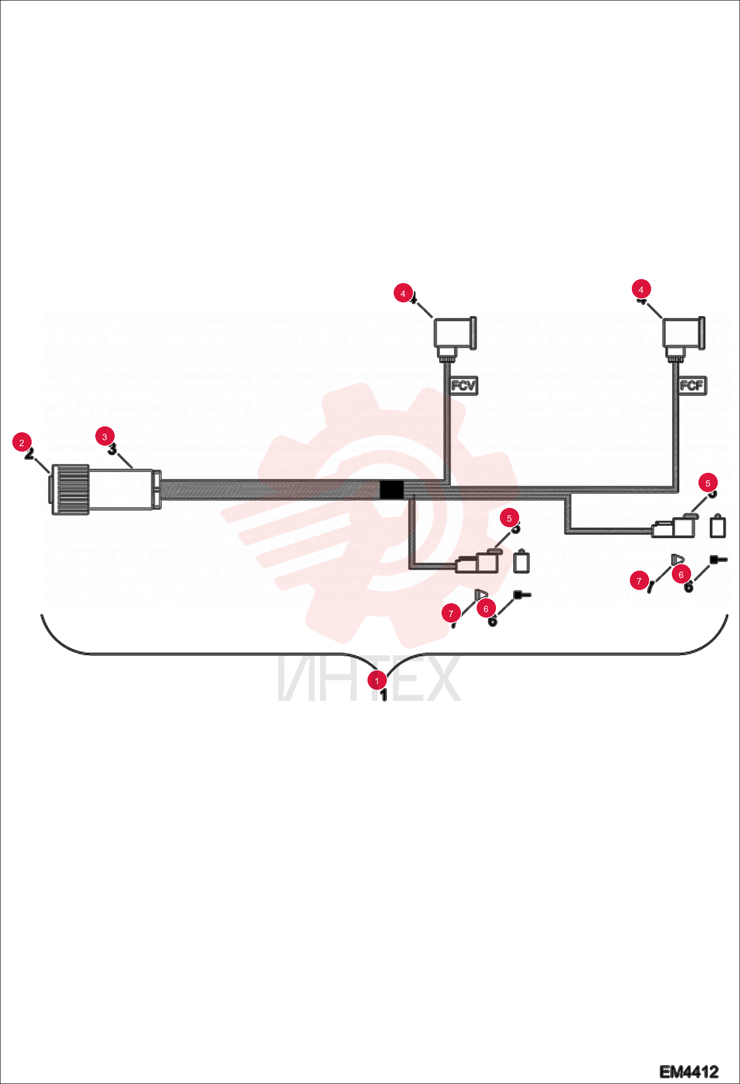 HARNESS 7016942