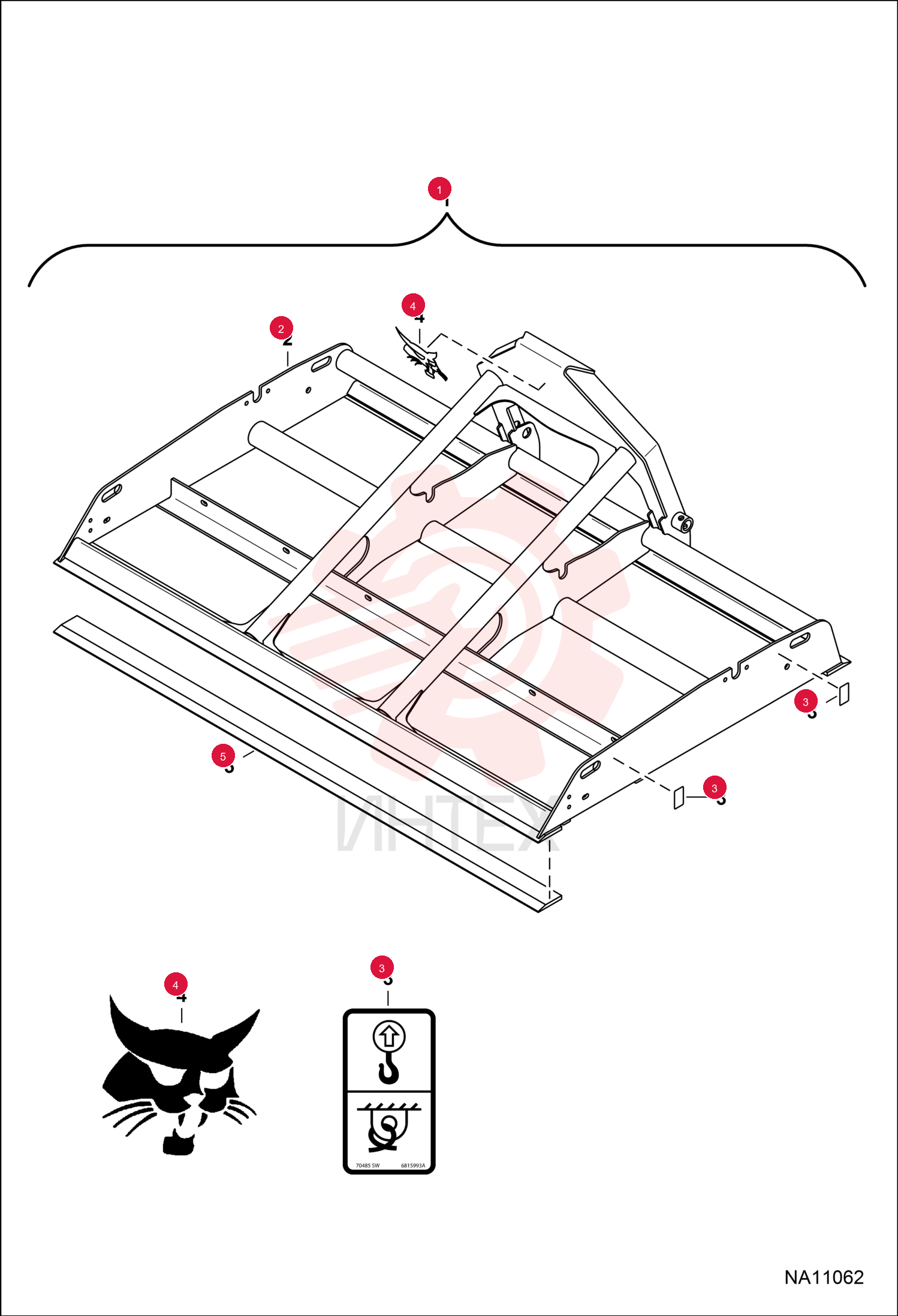 DECAL, LIFT 6815993