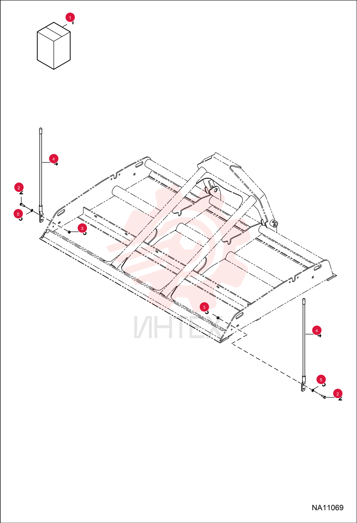 KIT, INDICATOR ROD 6673609