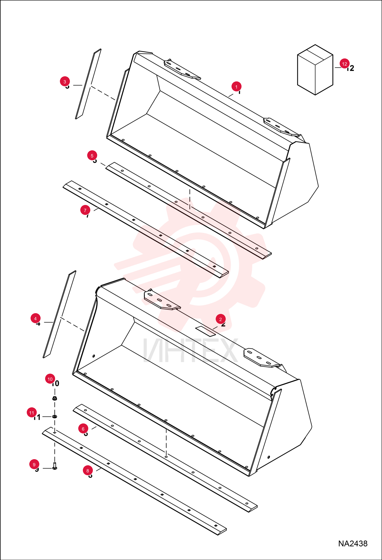 EDGE, CUTTING WELD-ON SIDE 7011964