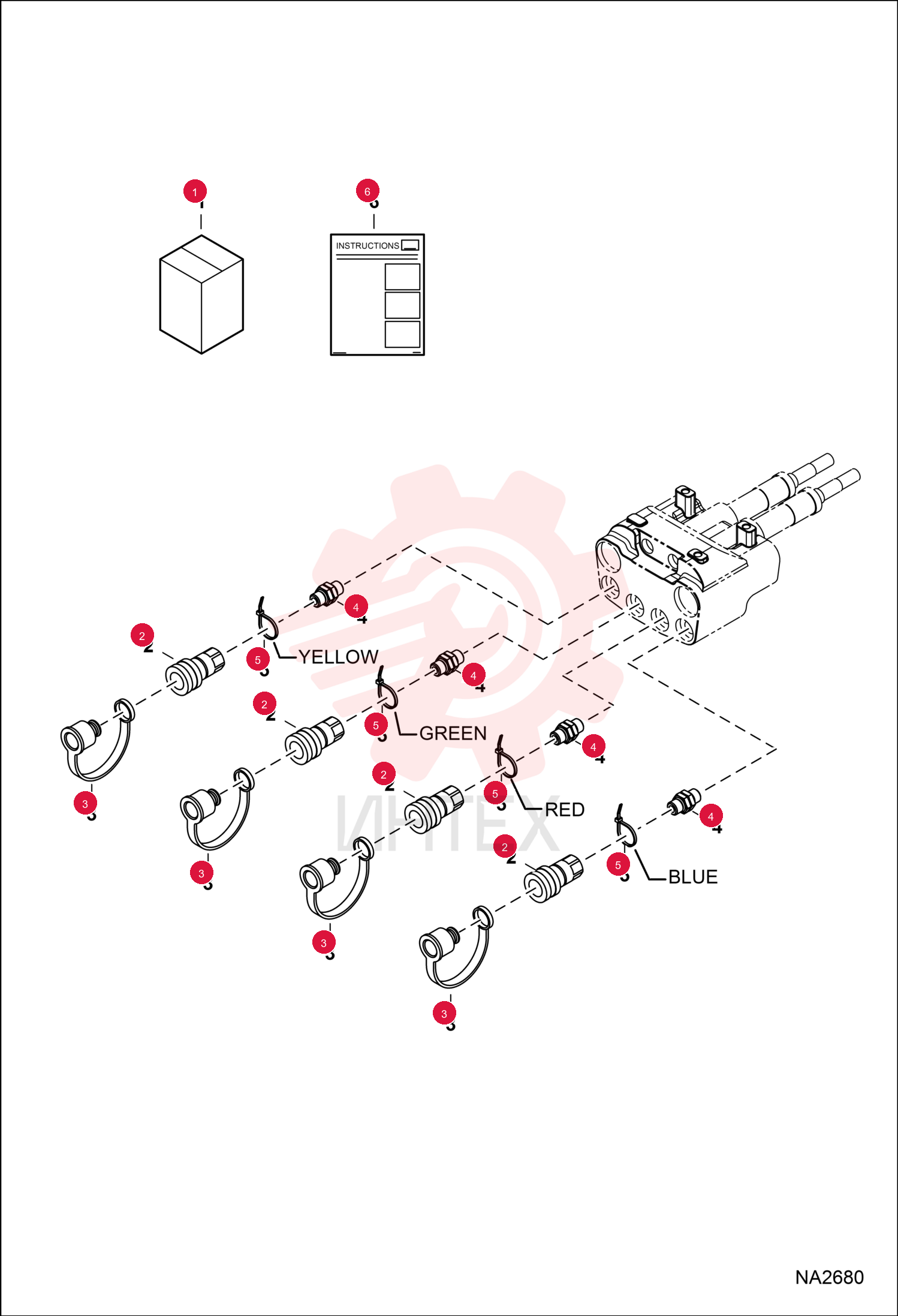 KIT, COUPLER 7181782