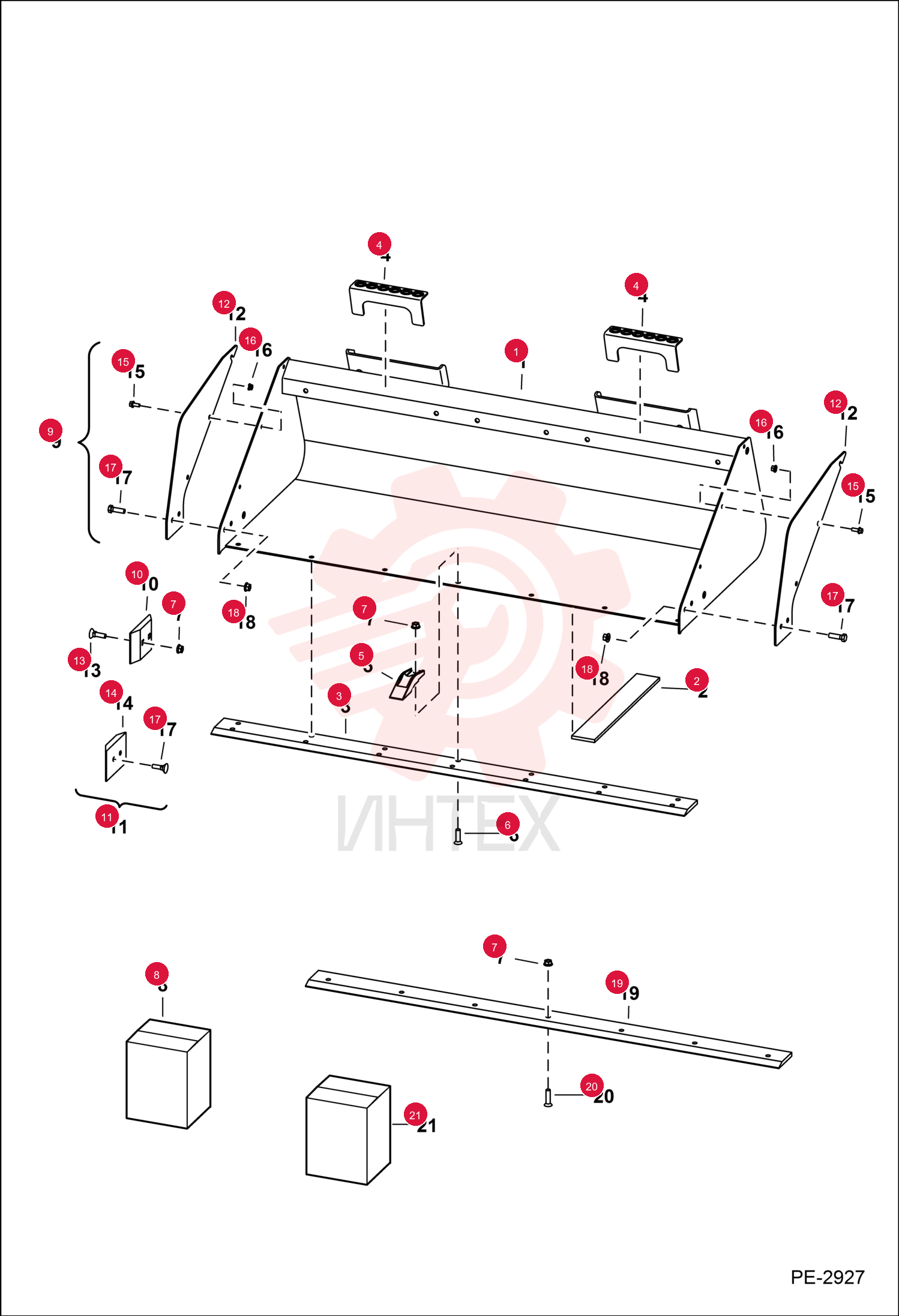 SKID BAR 6736390