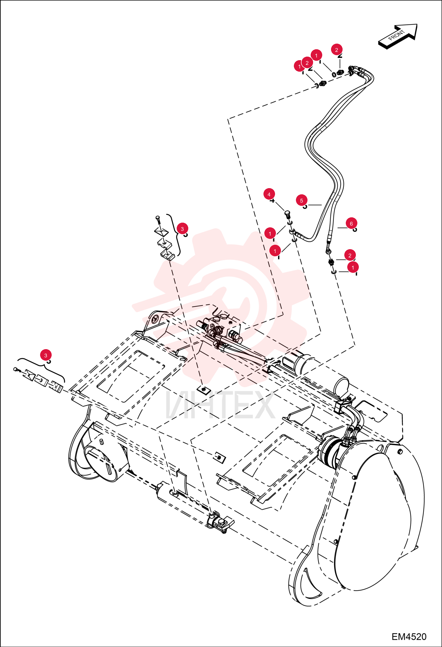 COPPER WASHER 6690203