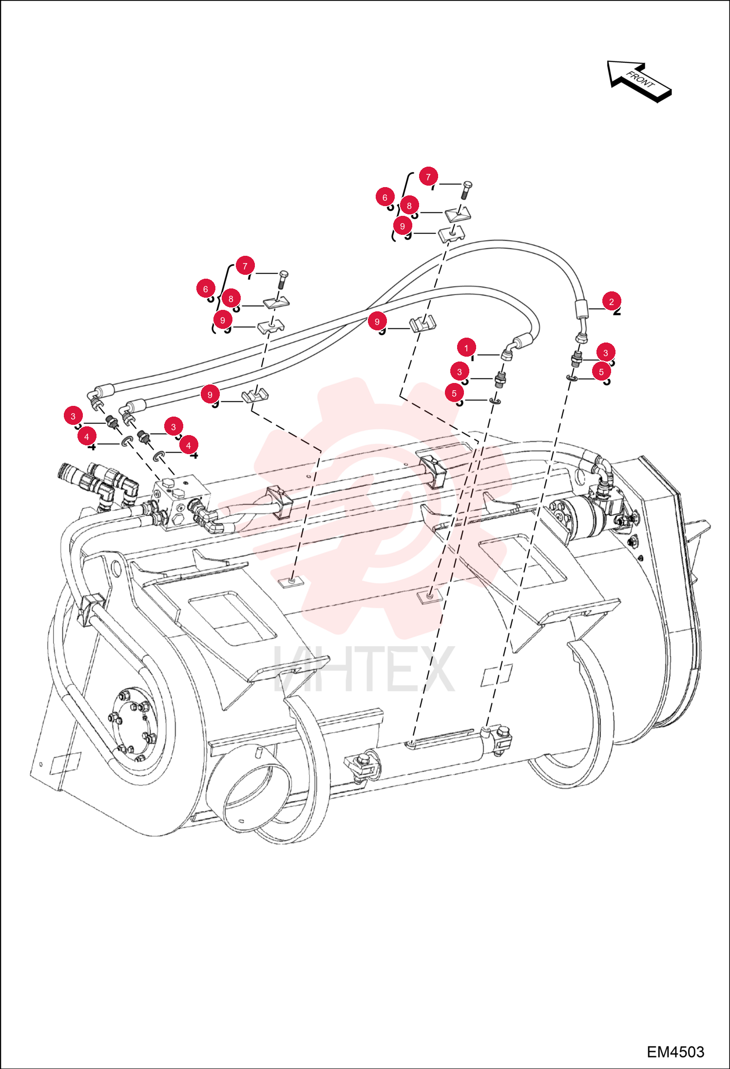 HOSE, HYD 7008911