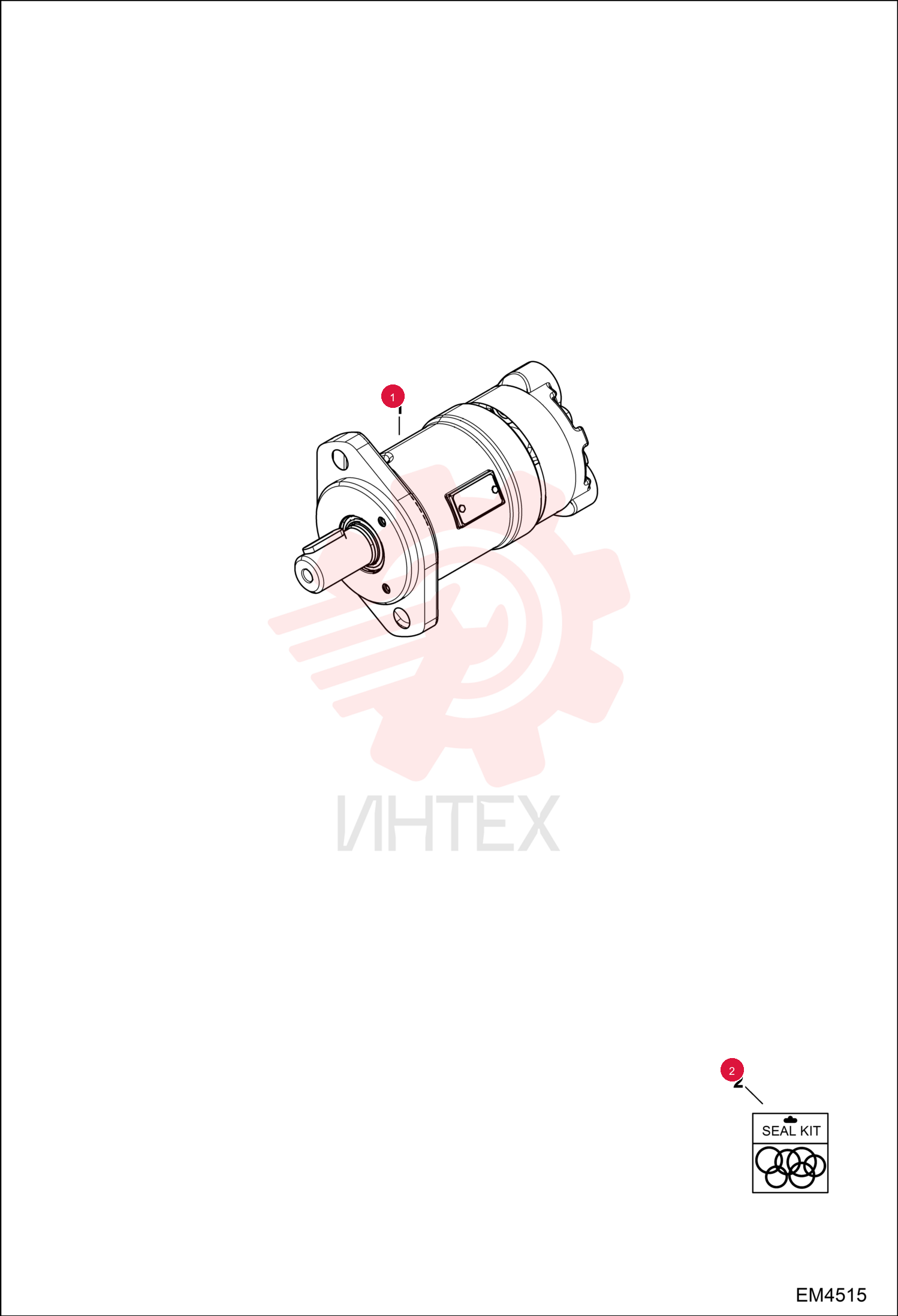 MOTOR, HYD 7282445