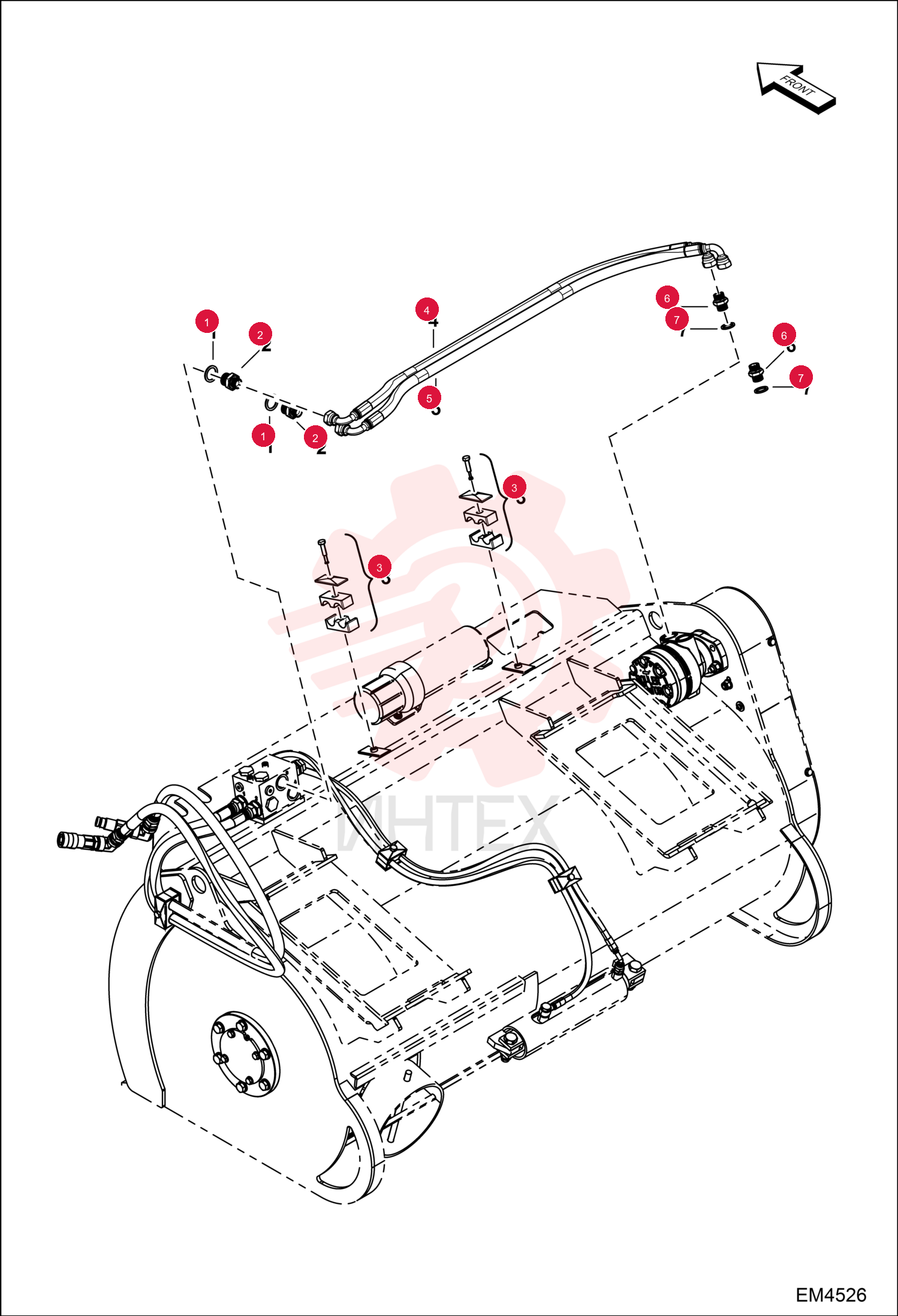 RING, SEAL 7008916 (2)