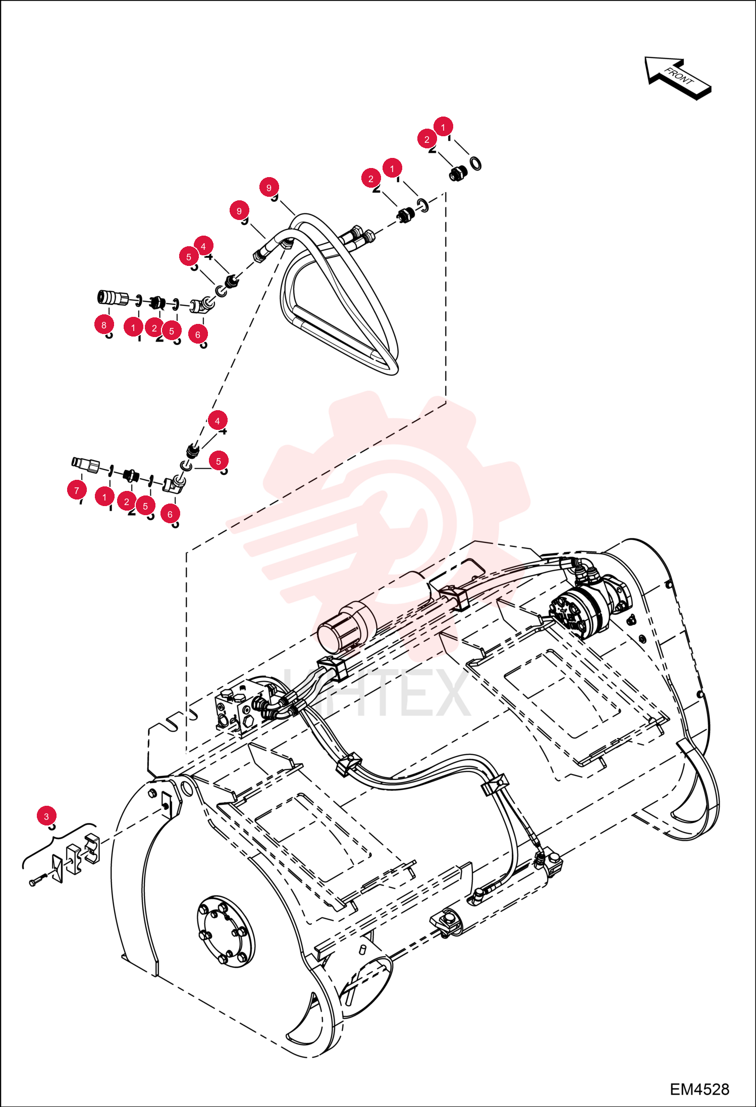 RING, SEAL 7008916 (4)