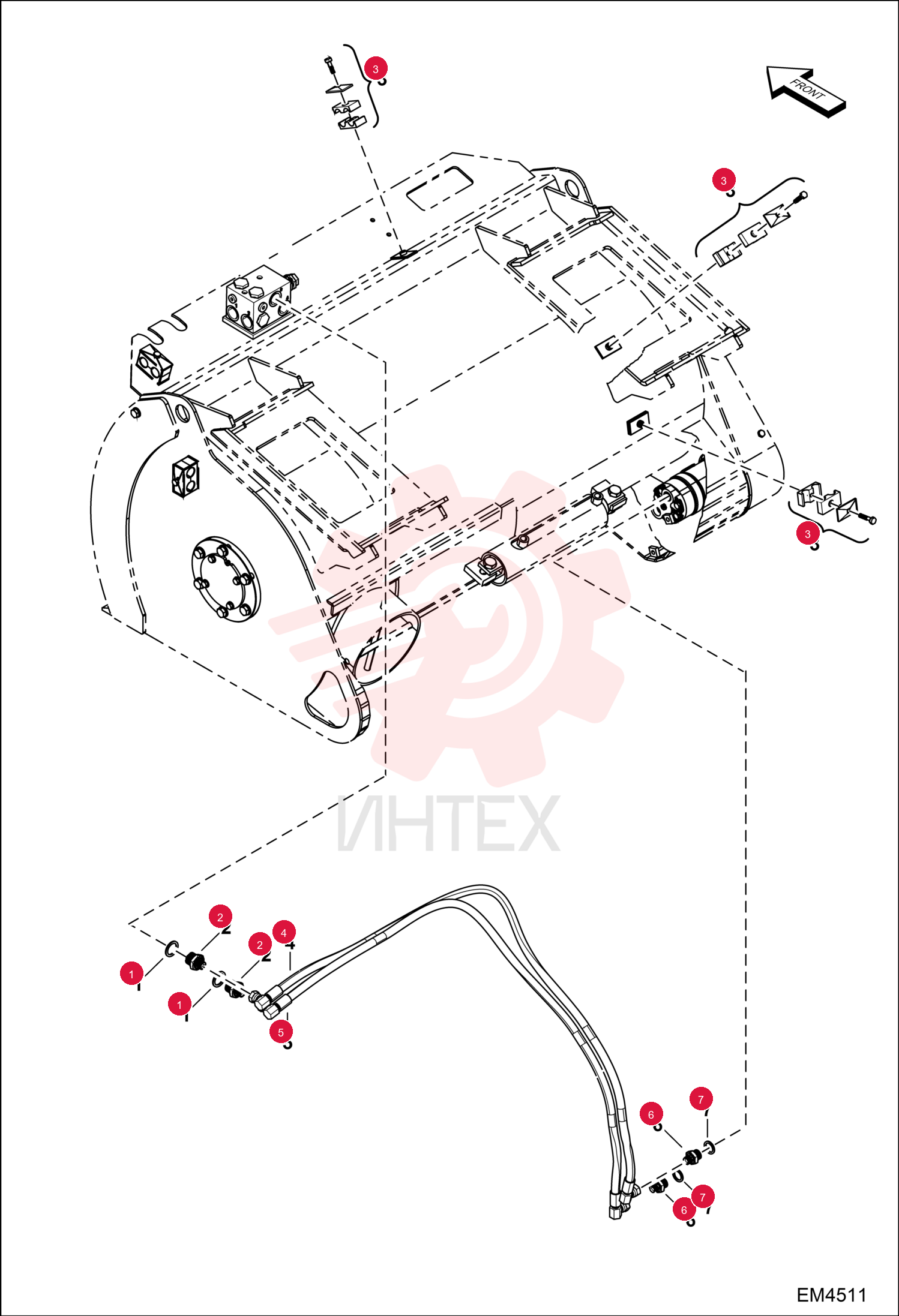 RING, SEAL 7008916 (1)