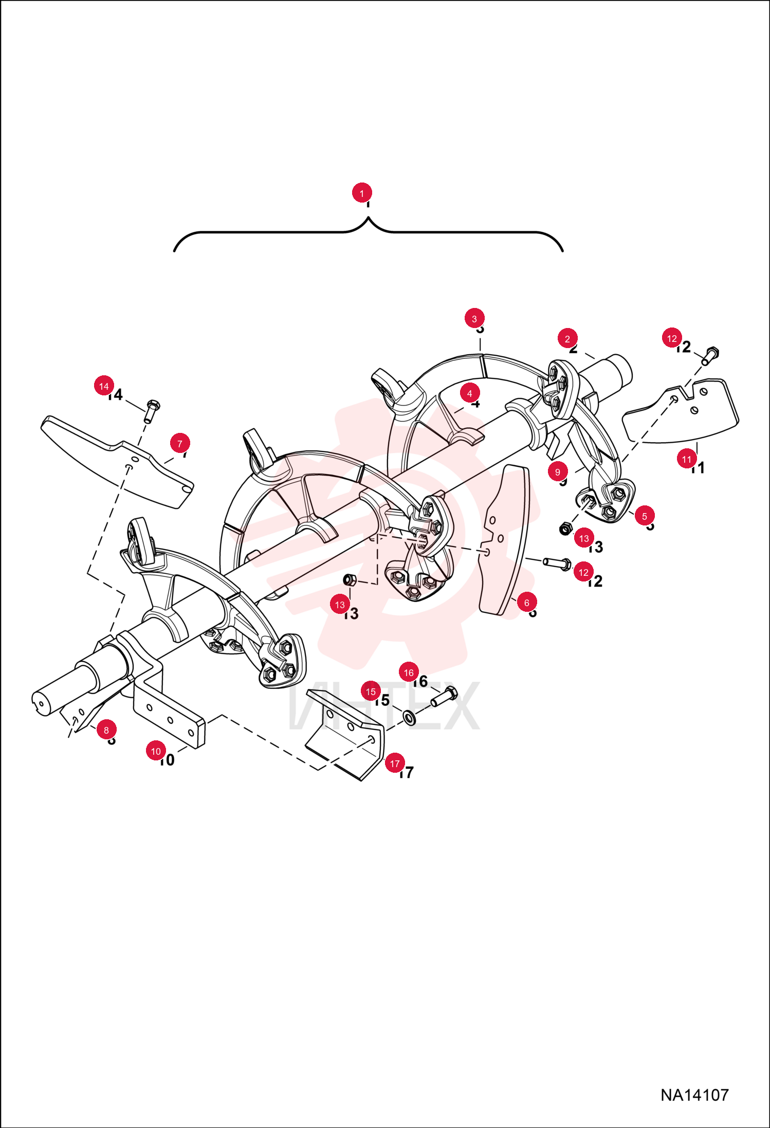 SHAFT ASSEMBLY 7329283