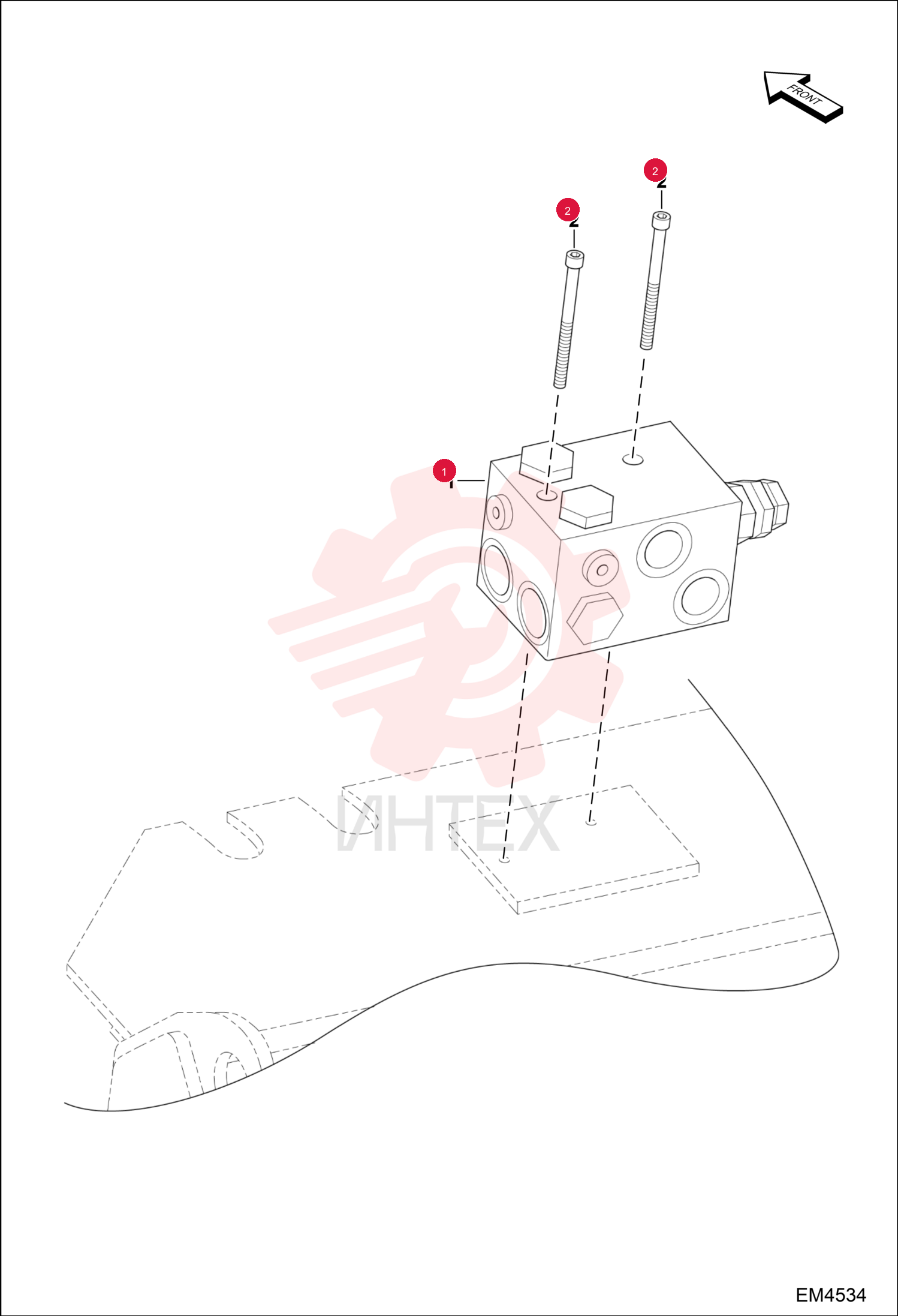 VALVE, HYDRAULIC 7008908 (1)
