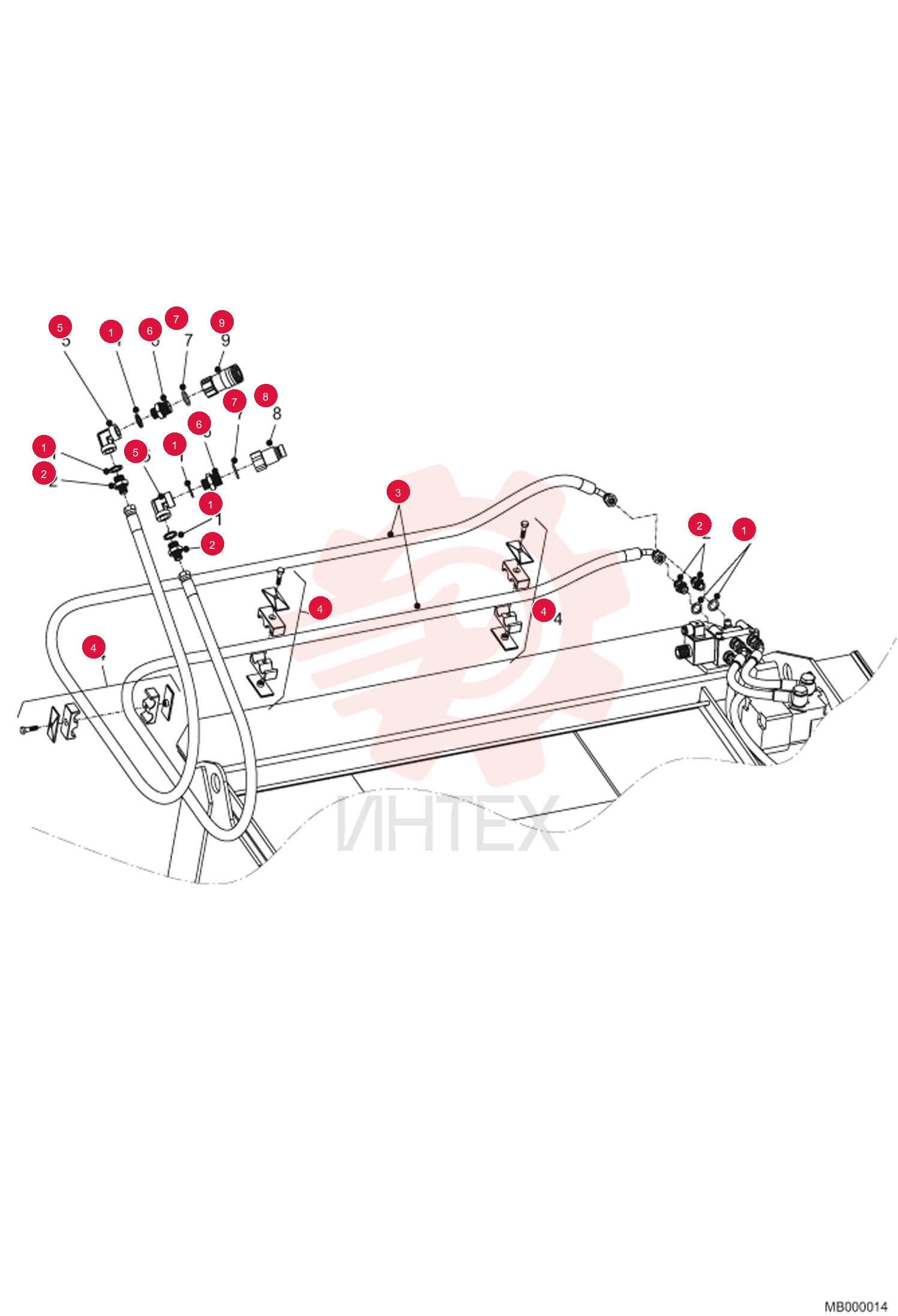 WASHER, SEALED 6674625 (2)