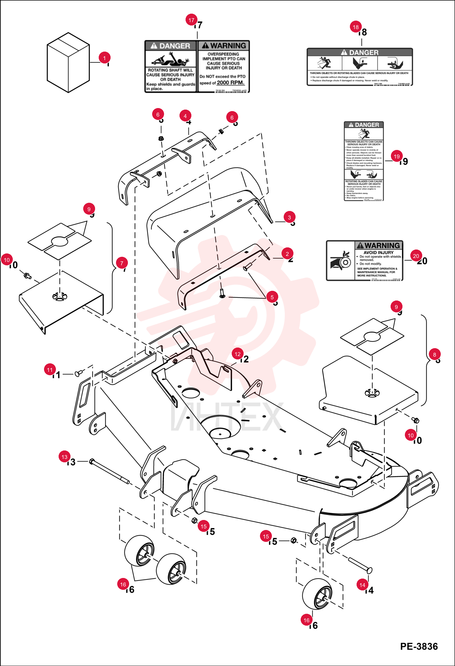 BRACKET, DISCHARGE 7148686 (2)