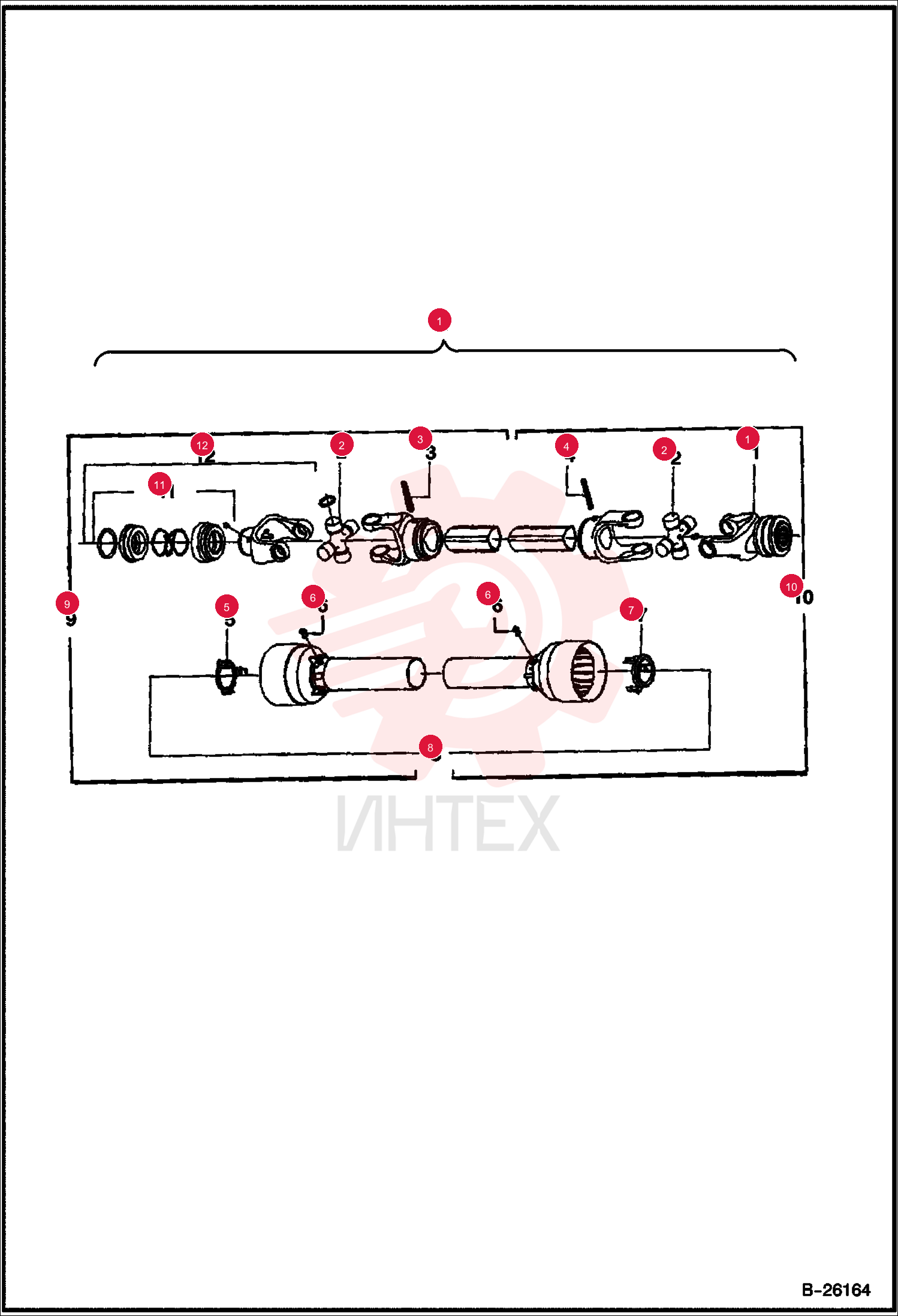 DRIVE SHAFT 6689823