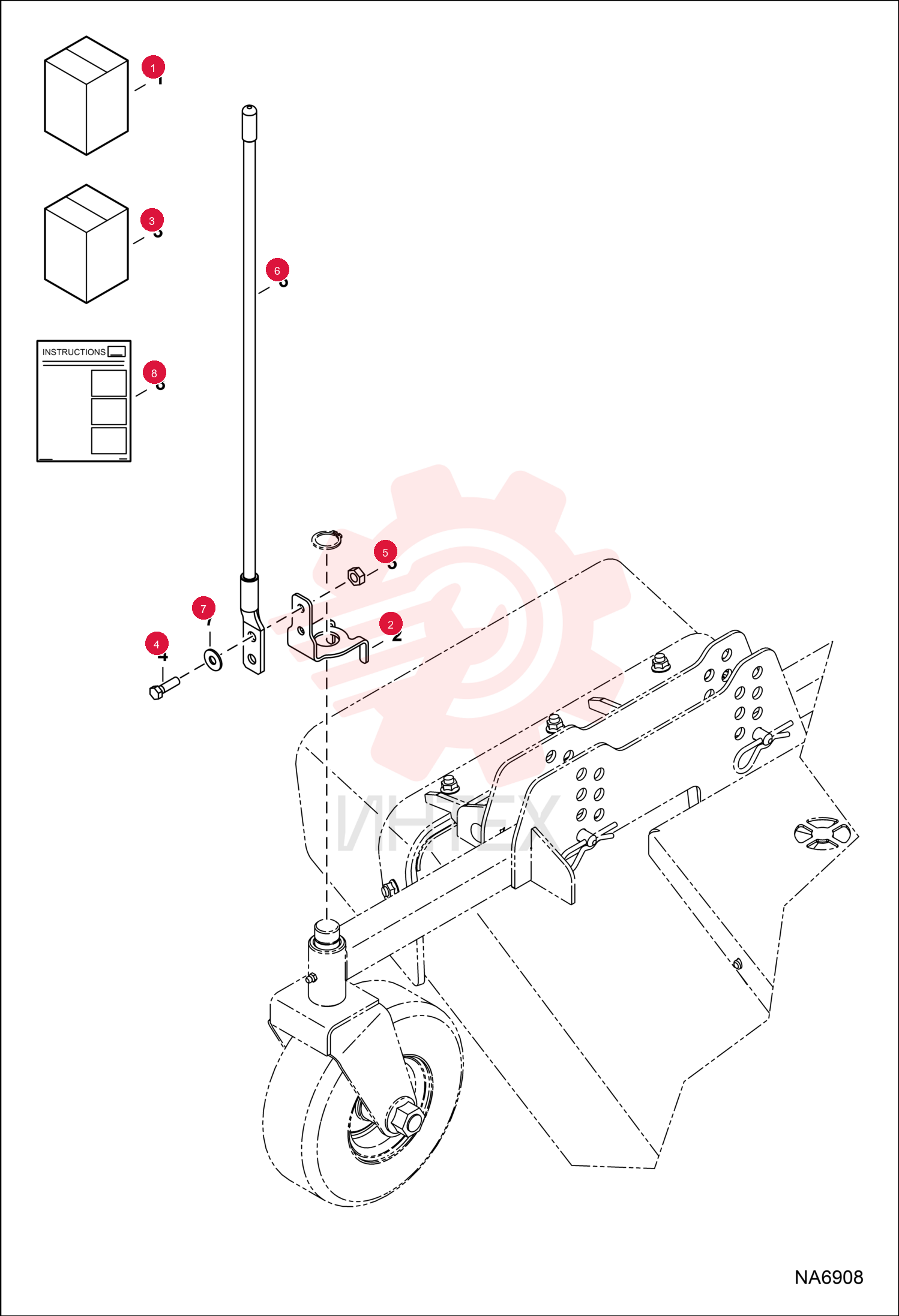KIT, INDICATOR ROD 7234193