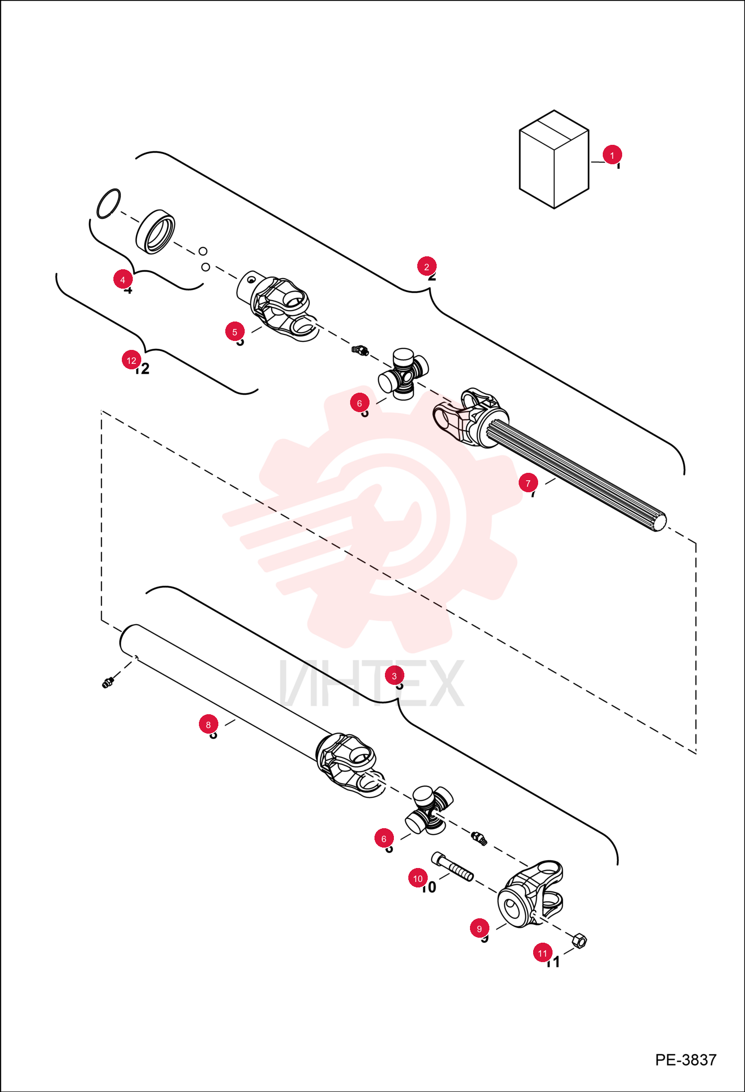 SHAFT, DRIVE 7148680