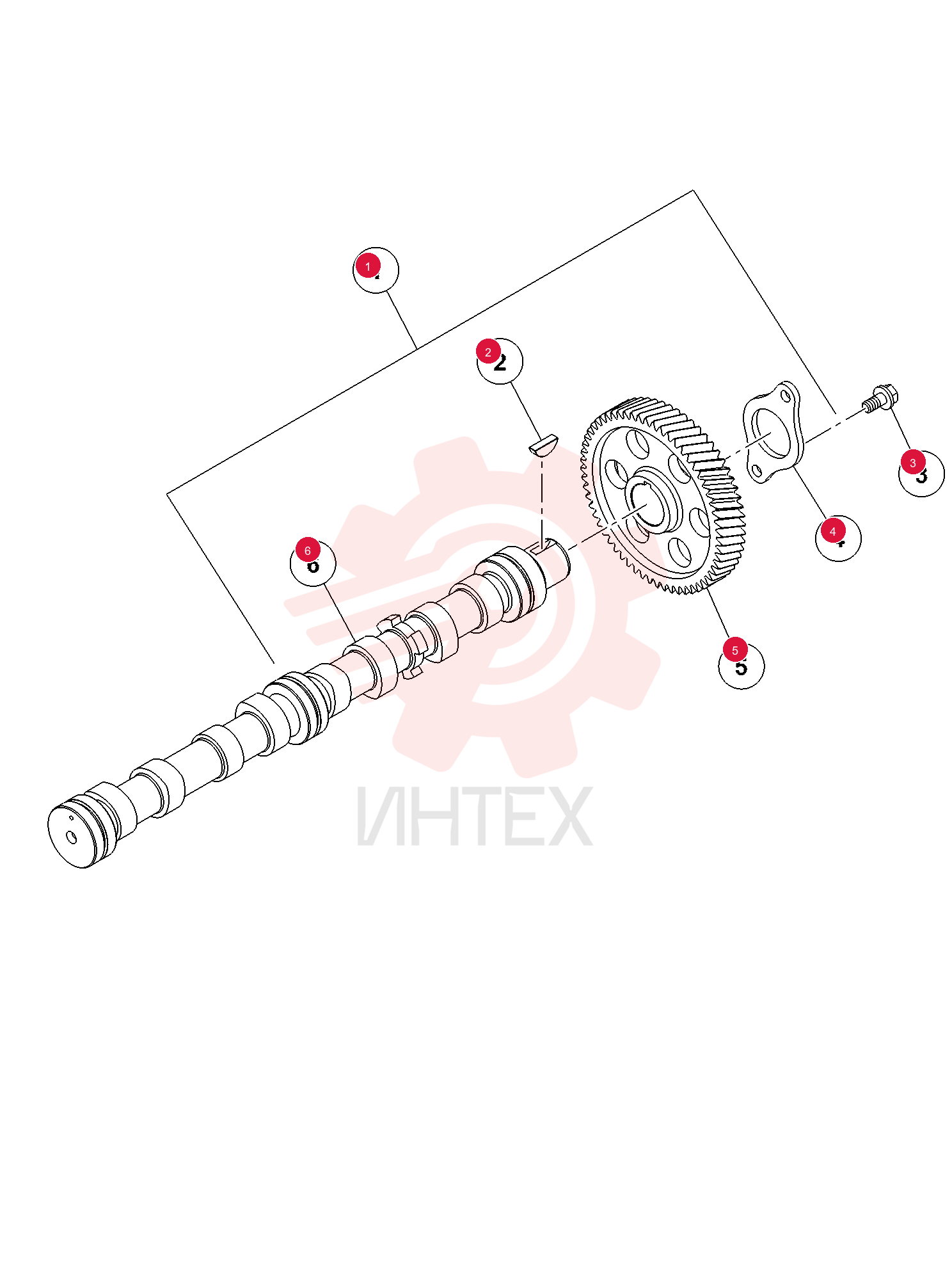 CAMSHAFT ASSY 7030299