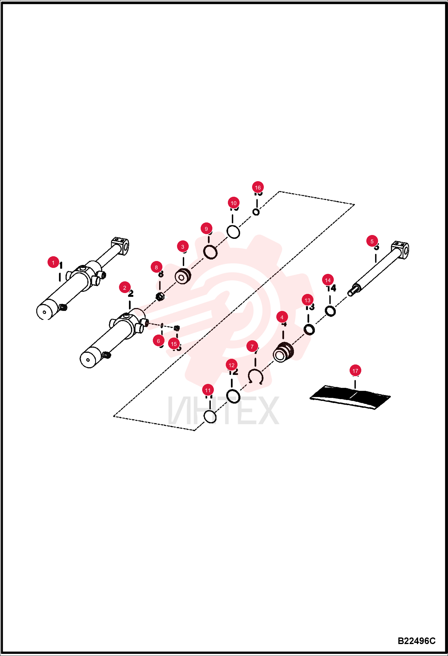 ASSY, CYL 6680632 (4)