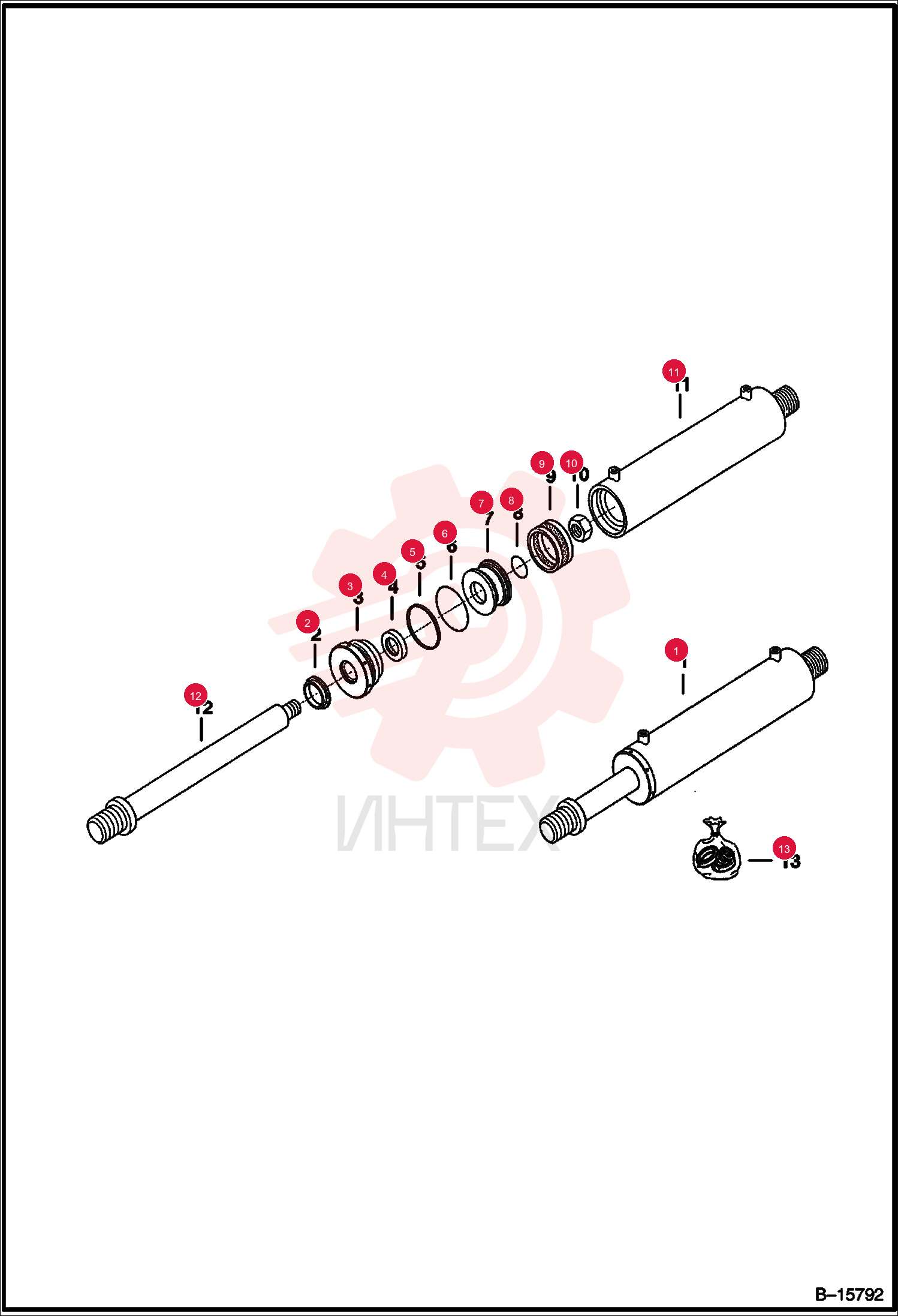 ASSY, CYL 6676827 (2)