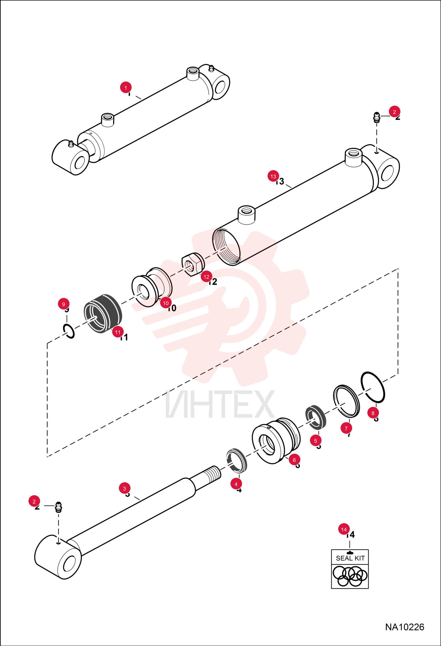 CYLINDER, DEPTH CONTROL 6676838 (2)