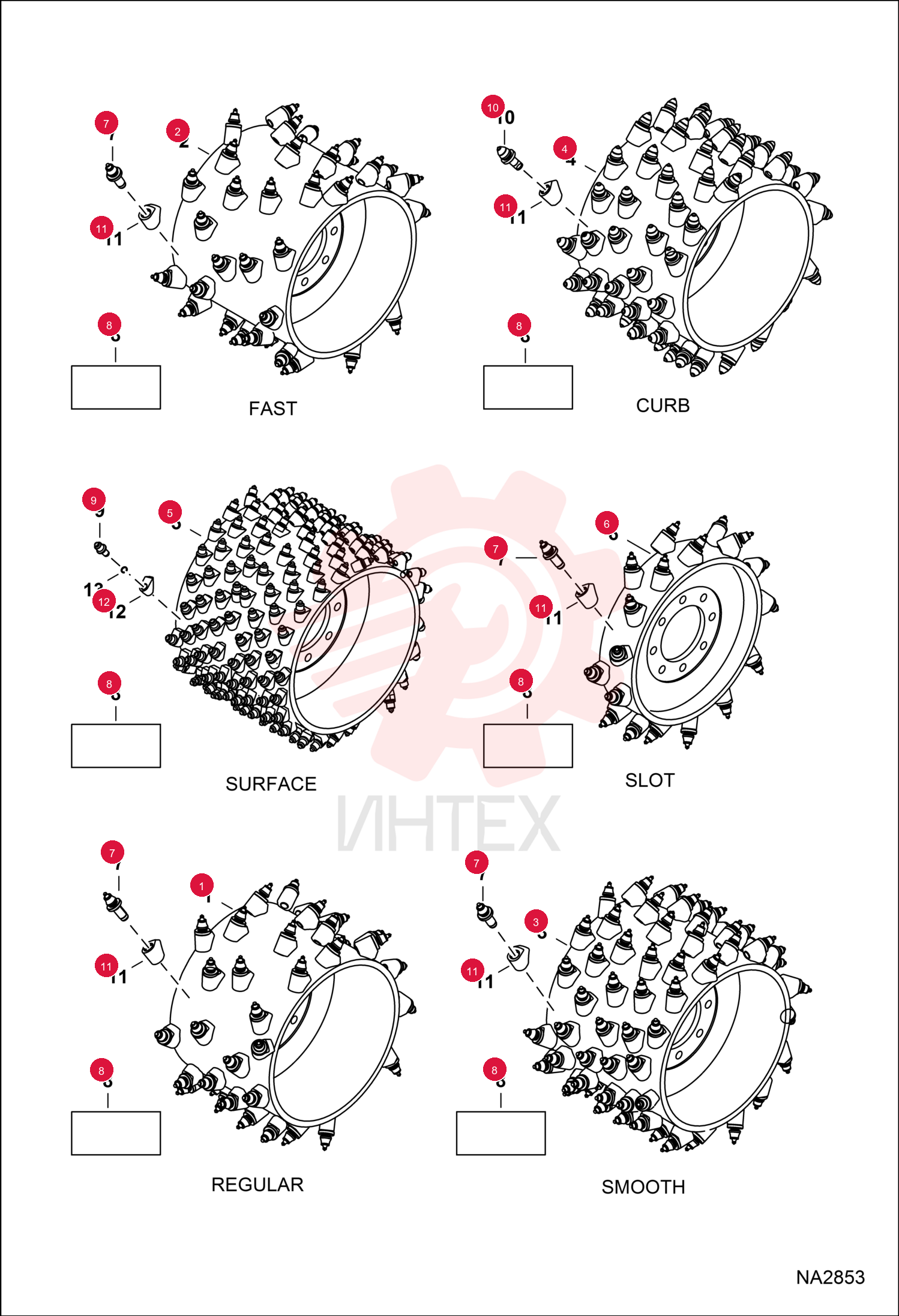 DRUM, PLANER 6958132