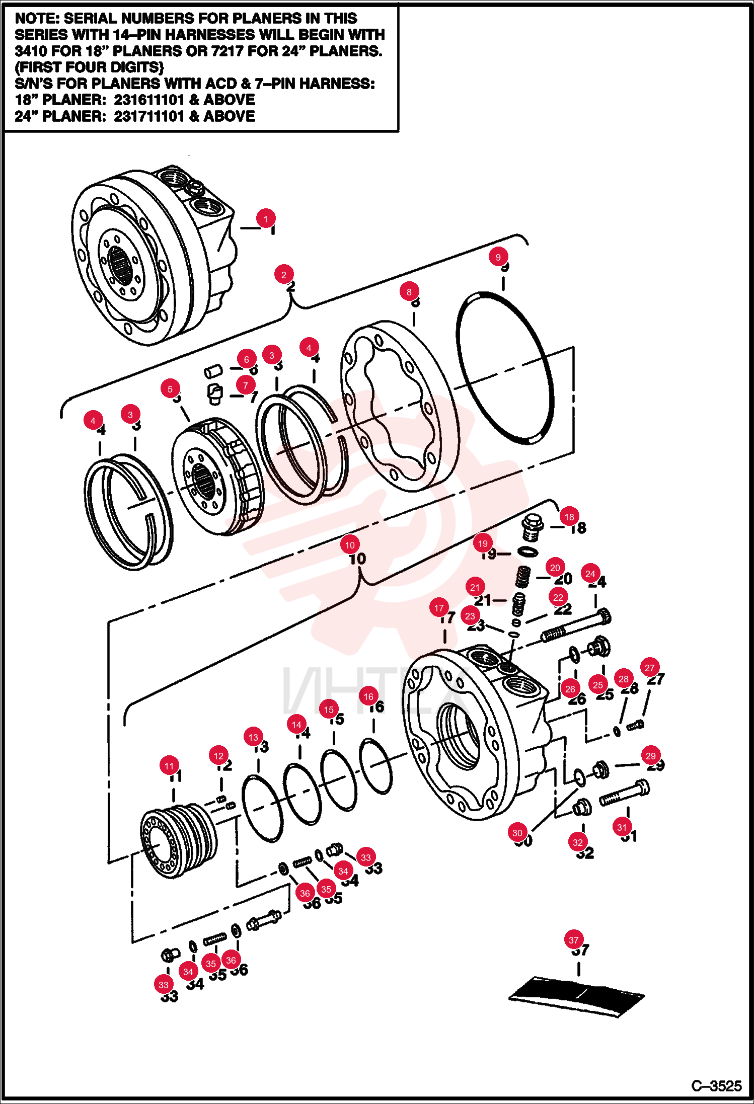 GROUP, ROTARY 6674028