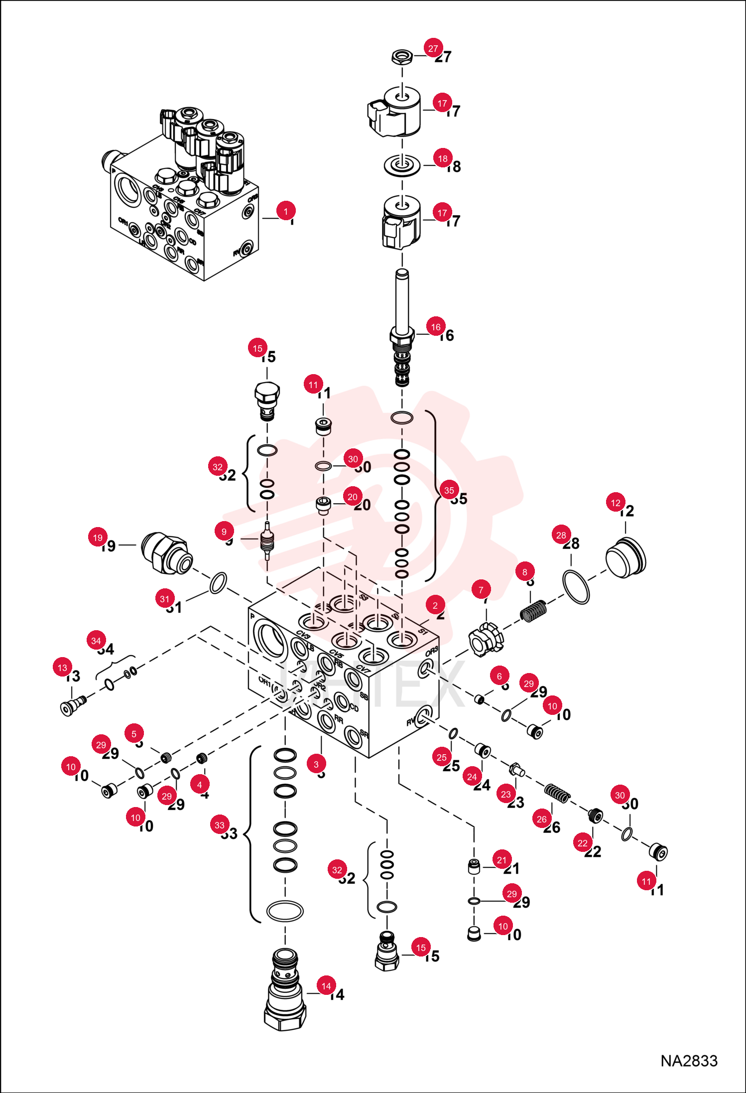 VALVE, CONTROL 7011126 (3)