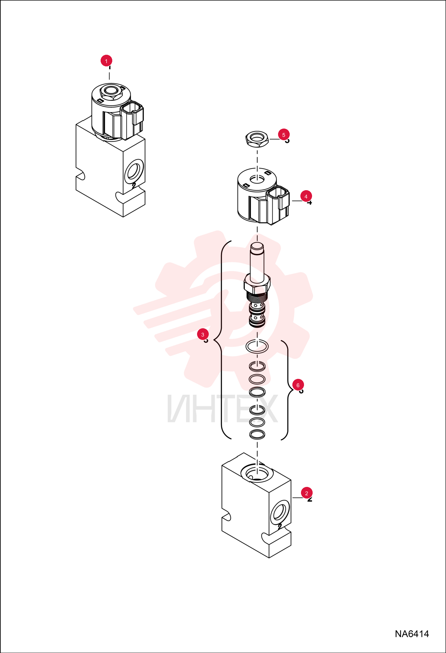 VALVE, DIVERTER 7015396